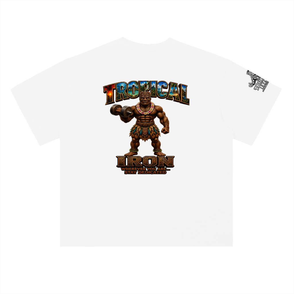 Heavyweight Drop Shoulder Cotton T-Shirt