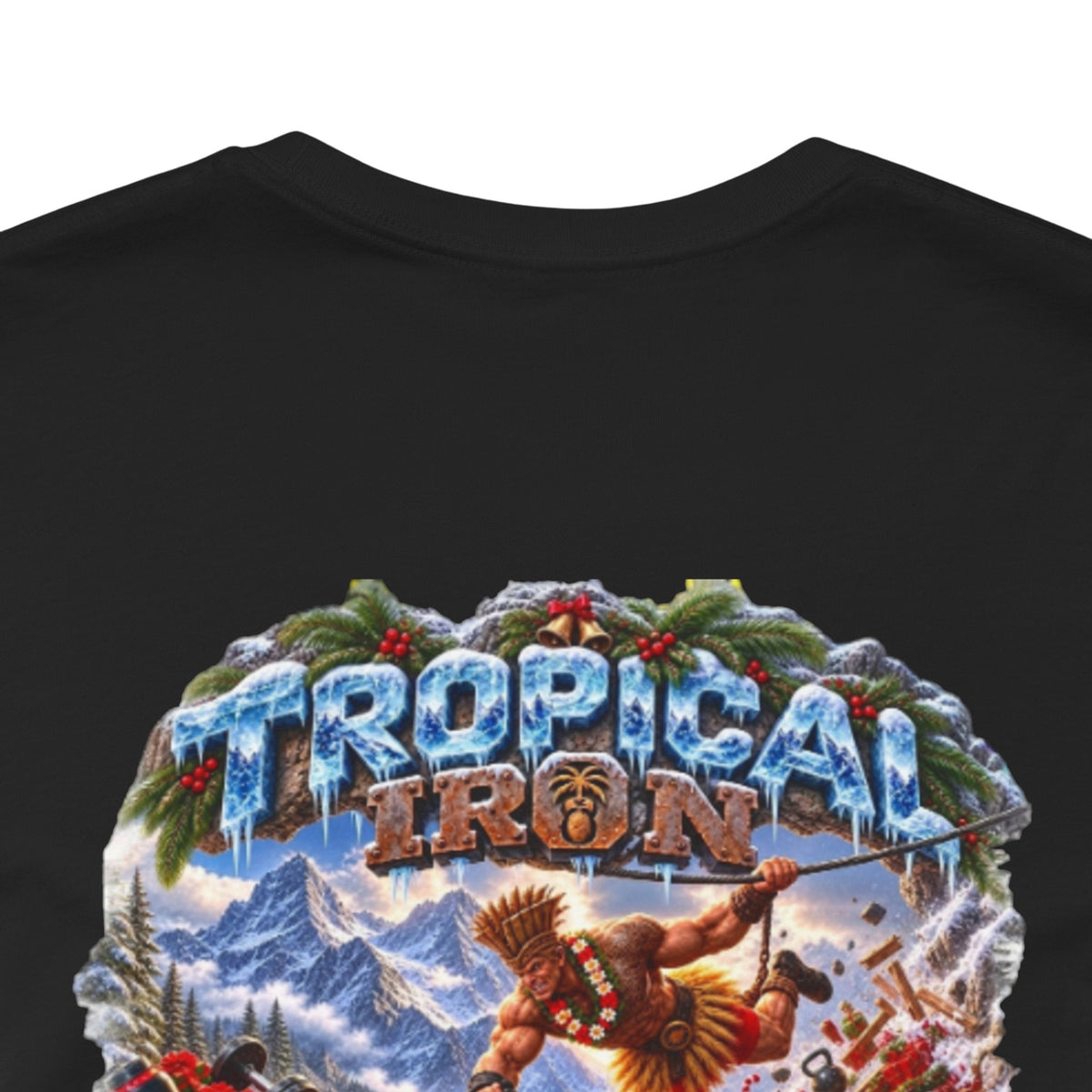 Saving Christmas— 'Tropical Island' Beach & Surf Vintage-Style T-Shirt