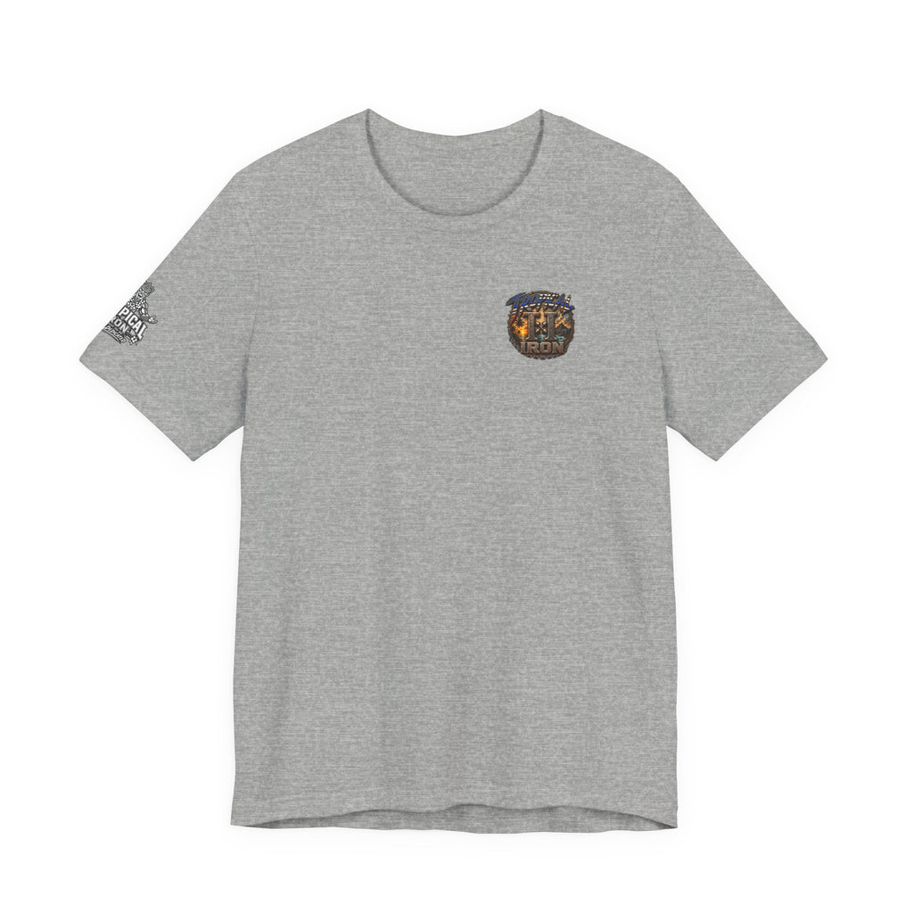 Tropical Iron  Thin Blue Line— Blue line Shirt