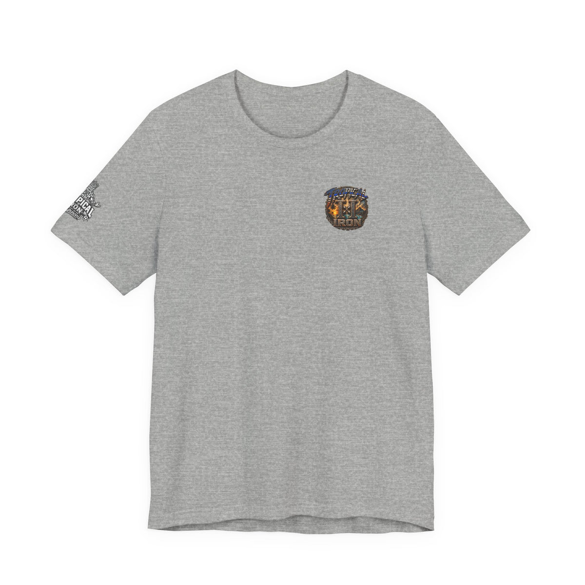 Tropical Iron  Thin Blue Line— Blue line Shirt