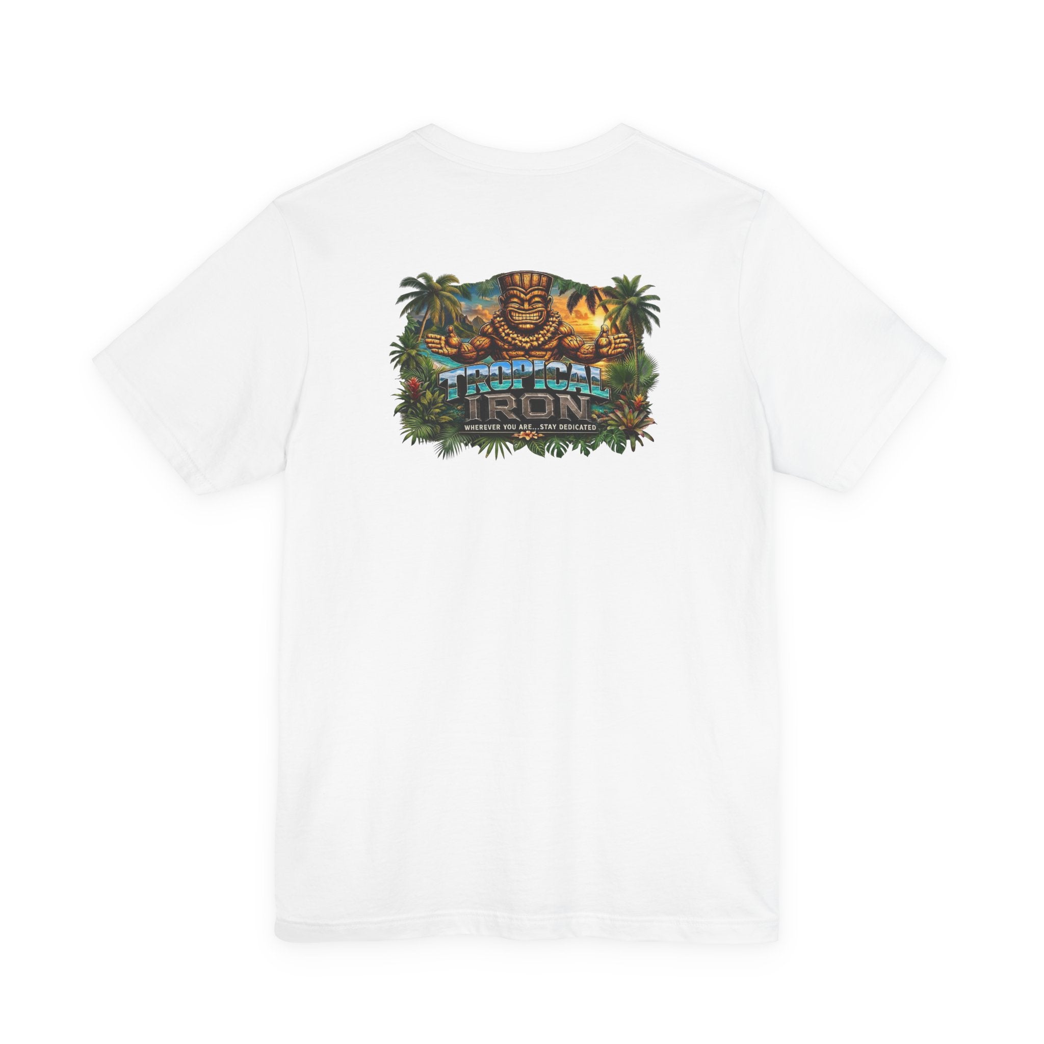 T-Shirt — Tropical "IRON" Vintage  Graphic