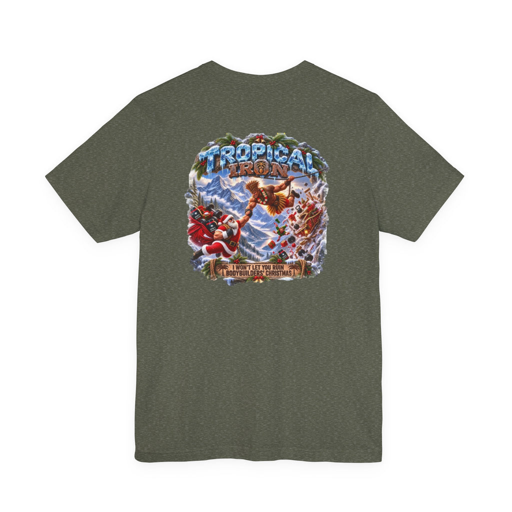 Saving Christmas— 'Tropical Island' Beach & Surf Vintage-Style T-Shirt