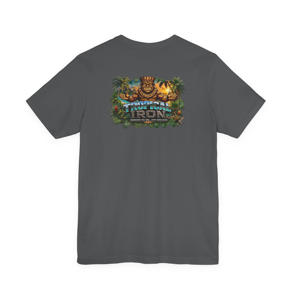T-Shirt — Tropical "IRON" Vintage  Graphic