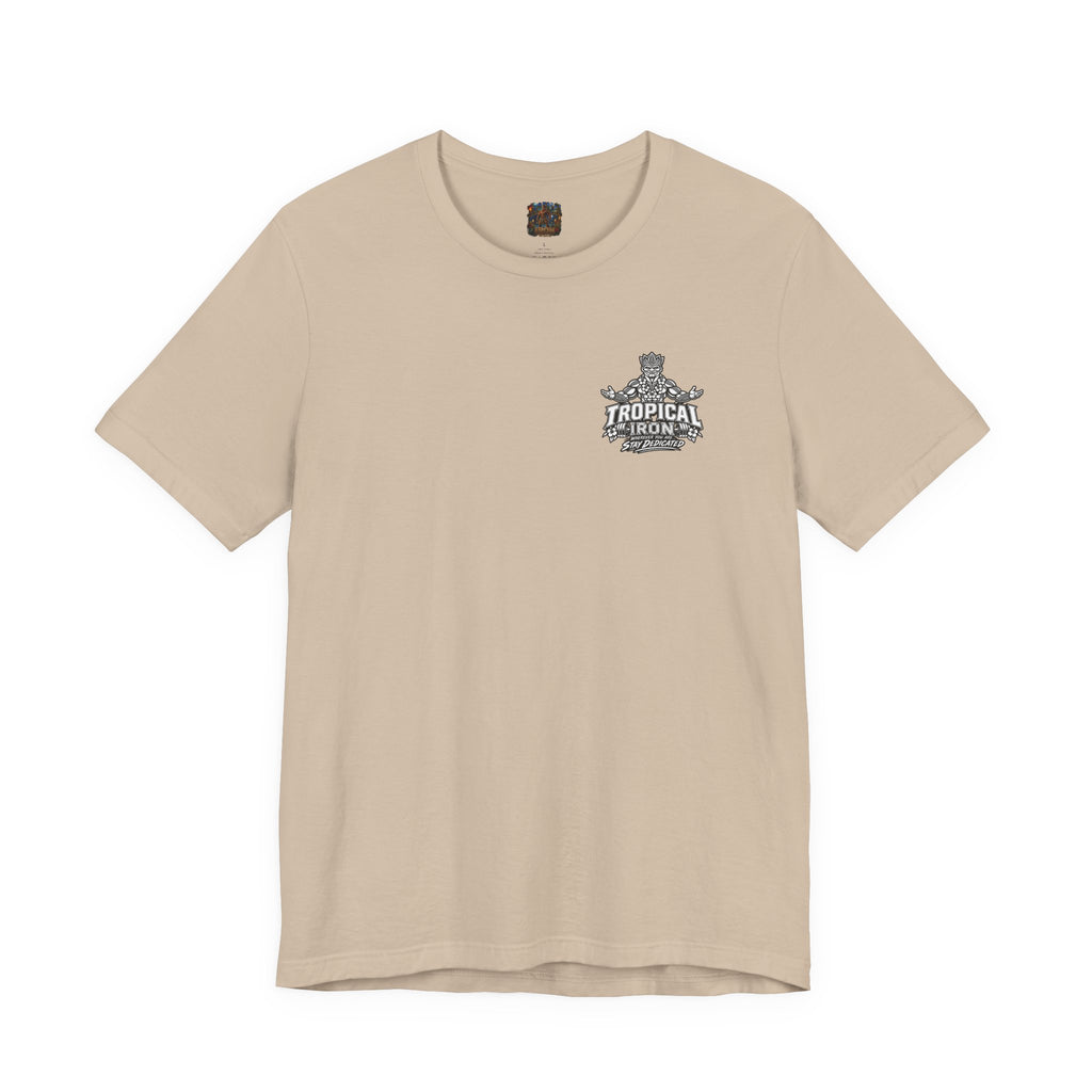 Tropical Aloha T-Shirt — 'Tropical Irony' Vintage Tiki Graphic Tee
