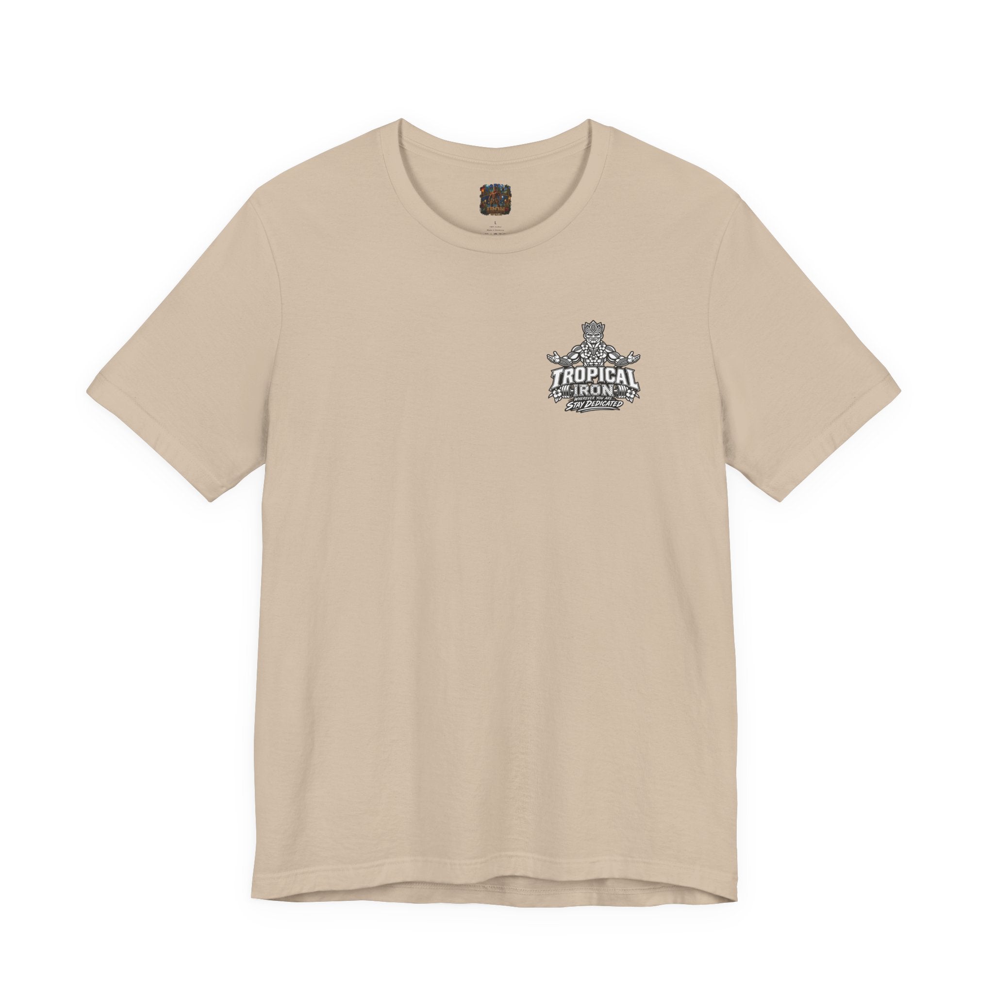 Tropical Aloha T-Shirt — 'Tropical Irony' Vintage Tiki Graphic Tee