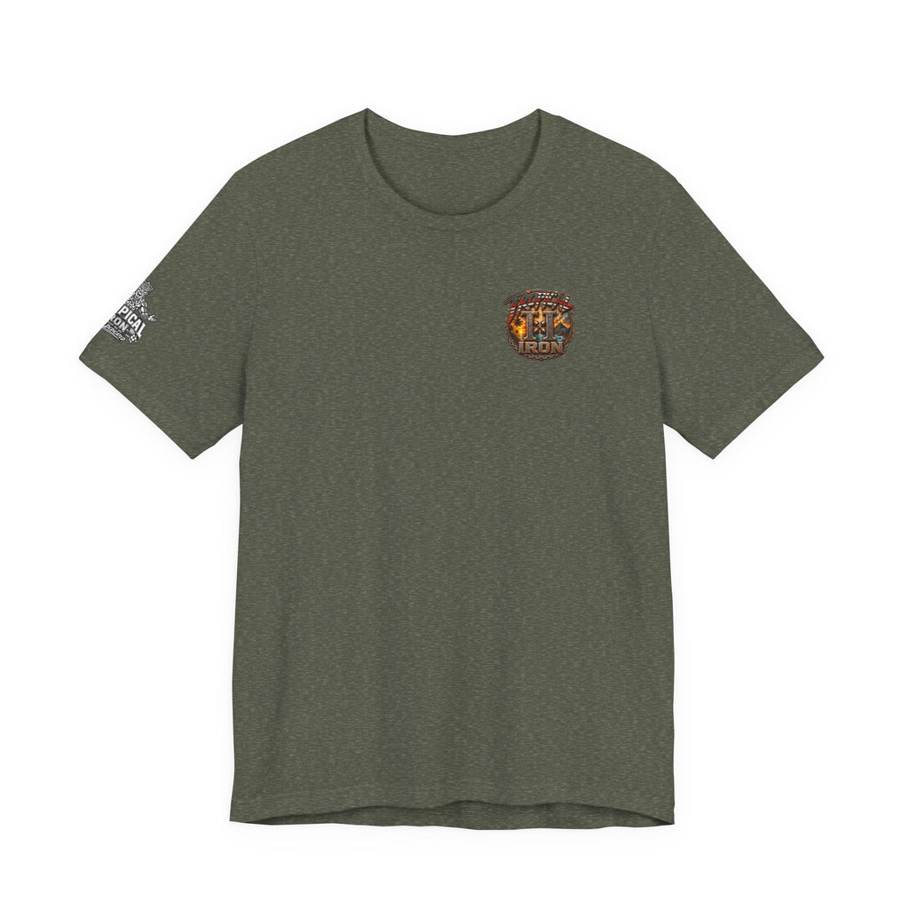 Tropical Iron Thin Red Line — 'Fire Fighter  Short Sleeve Shirt