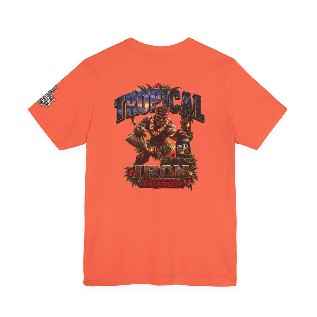 Tropical Tiki Warrior Graphic Tee — Protein Snatch