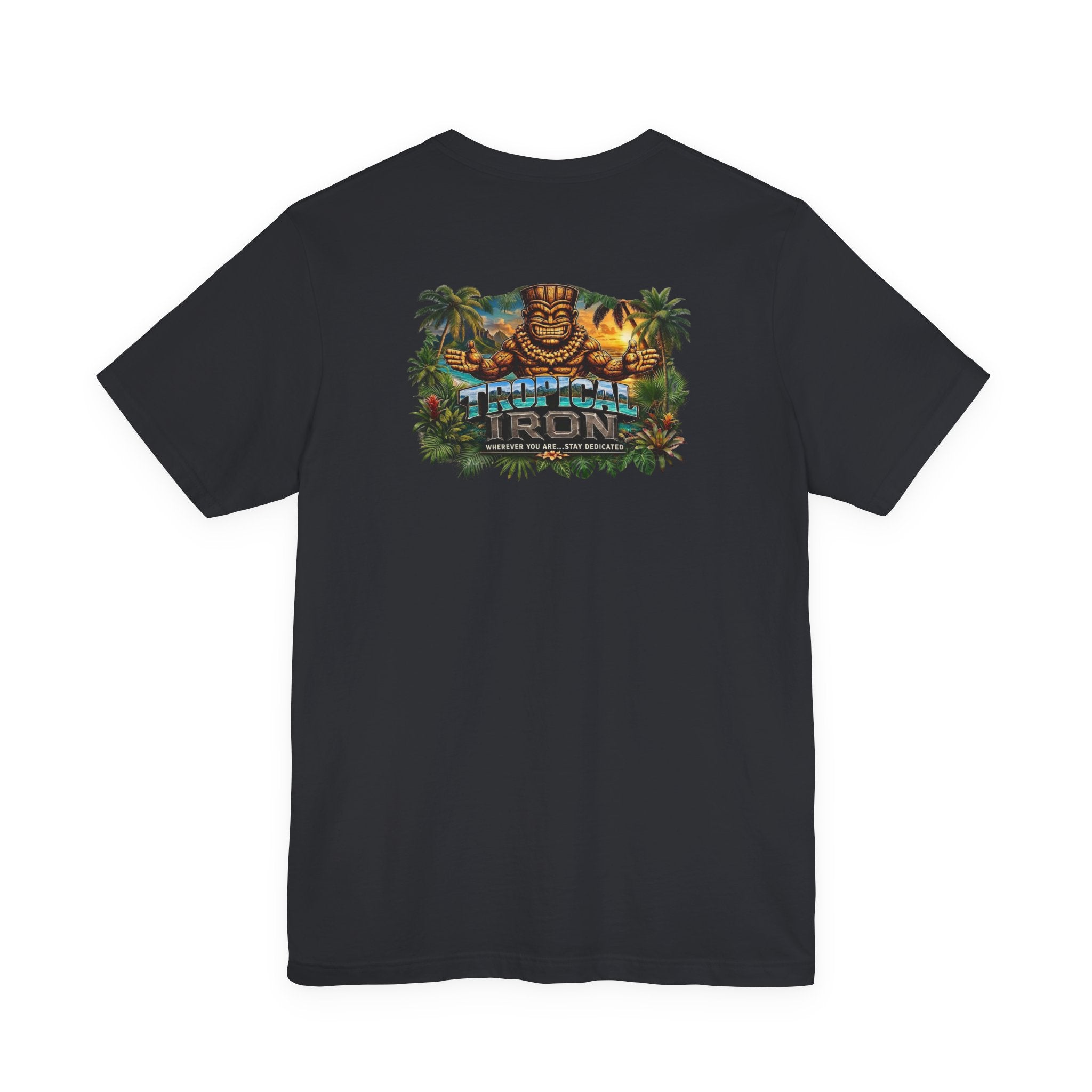 T-Shirt — Tropical "IRON" Vintage  Graphic