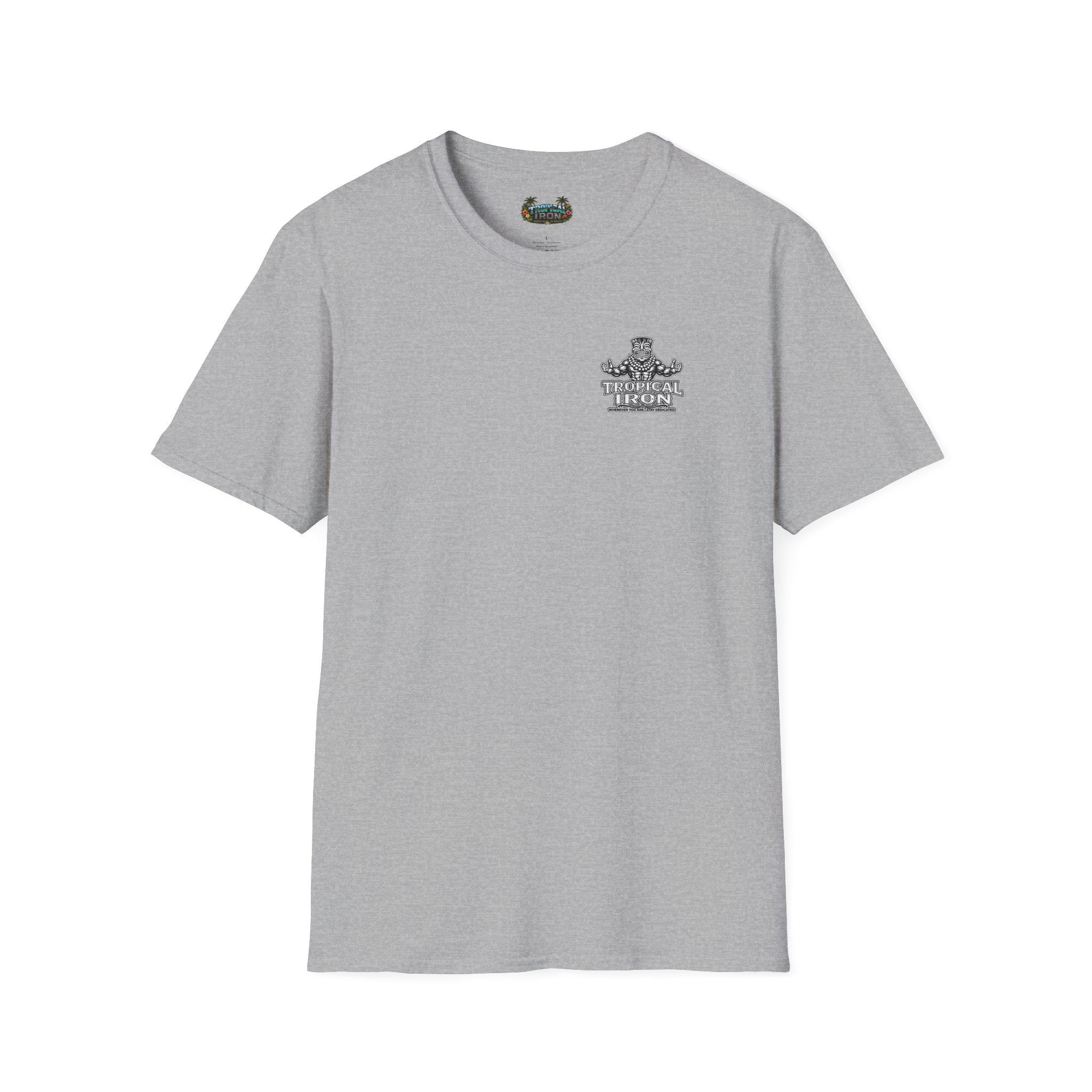 Tropical Le Bon Graphic Tee — Vintage Island Logo T-Shirt