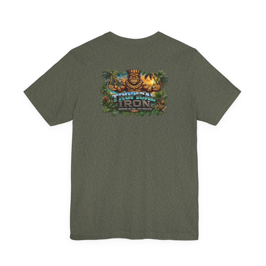 T-Shirt — Tropical "IRON" Vintage  Graphic