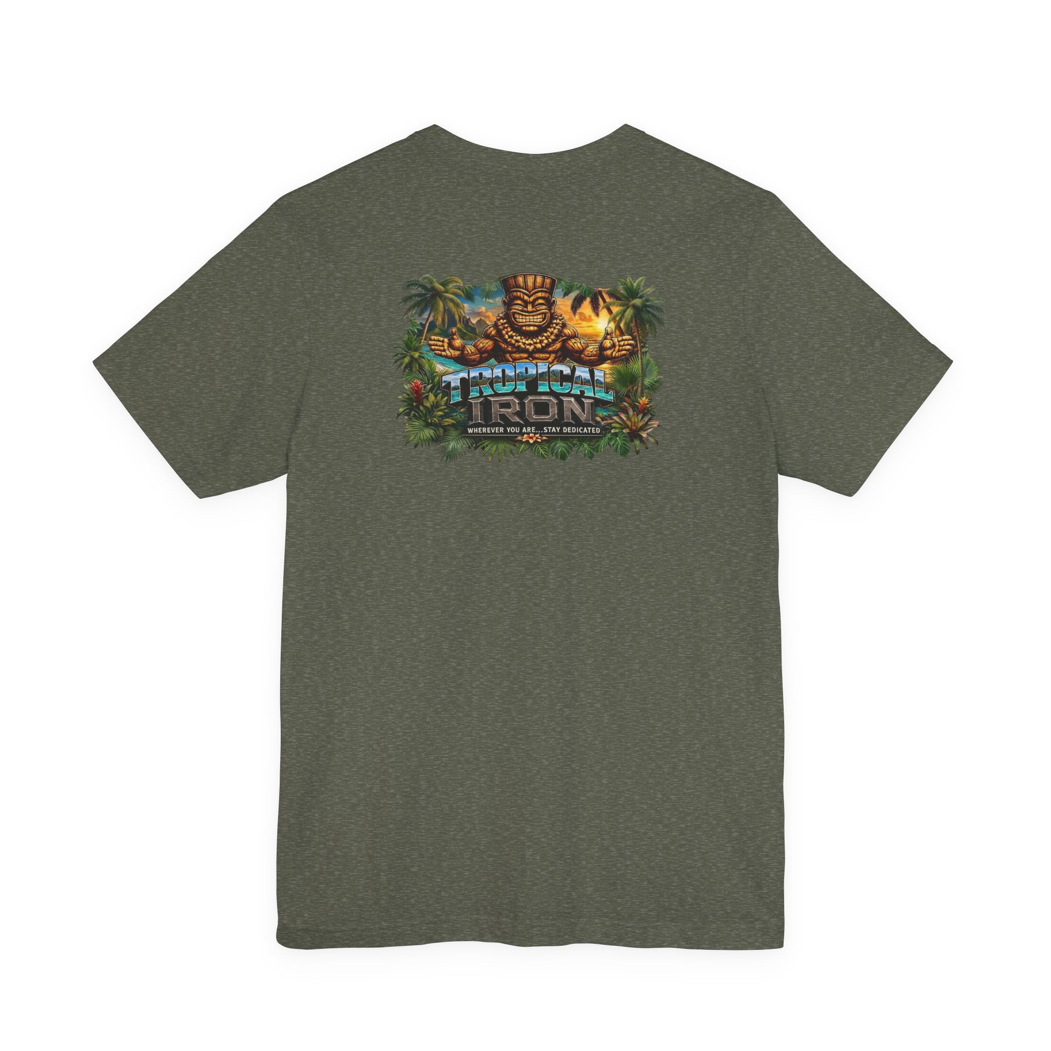 T-Shirt — Tropical "IRON" Vintage  Graphic