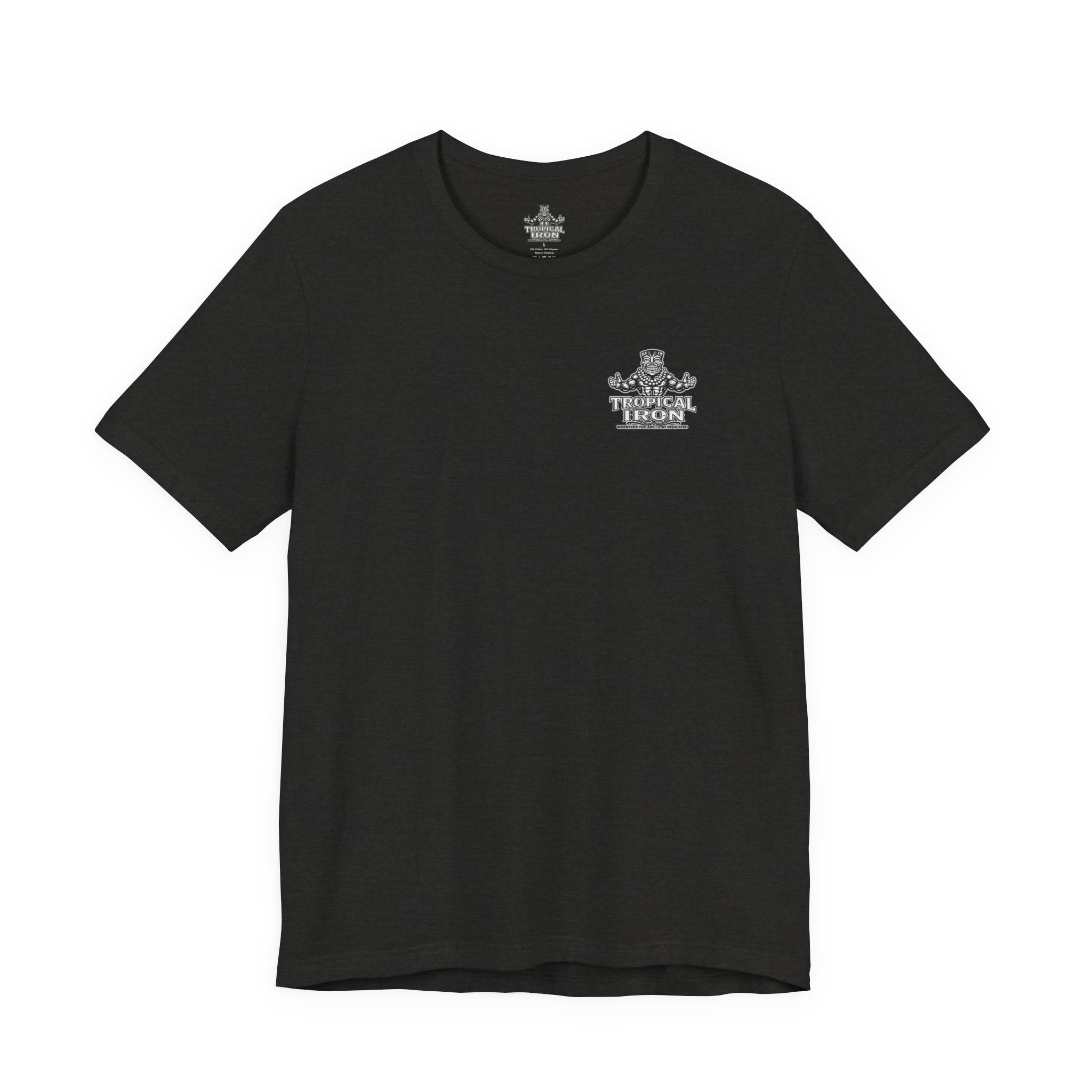 Tropical Iron Beach T-Shirt – Vintage Hawaiian Surf Hula Design