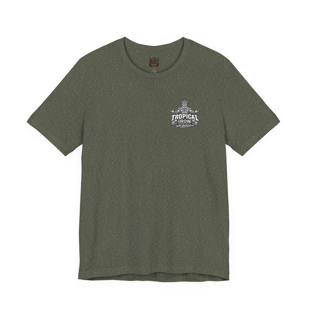 Tropical Aloha T-Shirt — 'Tropical Irony' Vintage Tiki Graphic Tee