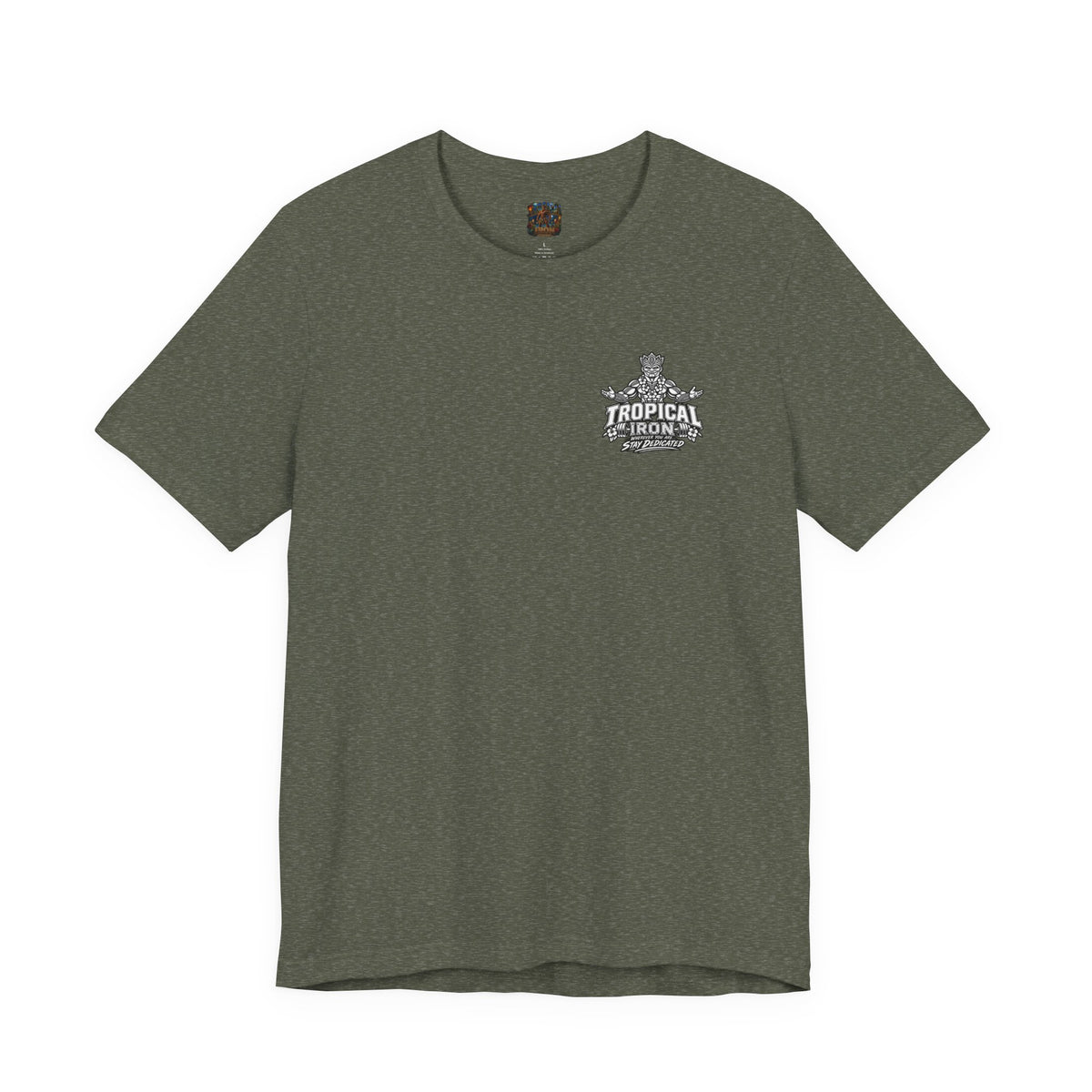 Tropical Aloha T-Shirt — 'Tropical Irony' Vintage Tiki Graphic Tee