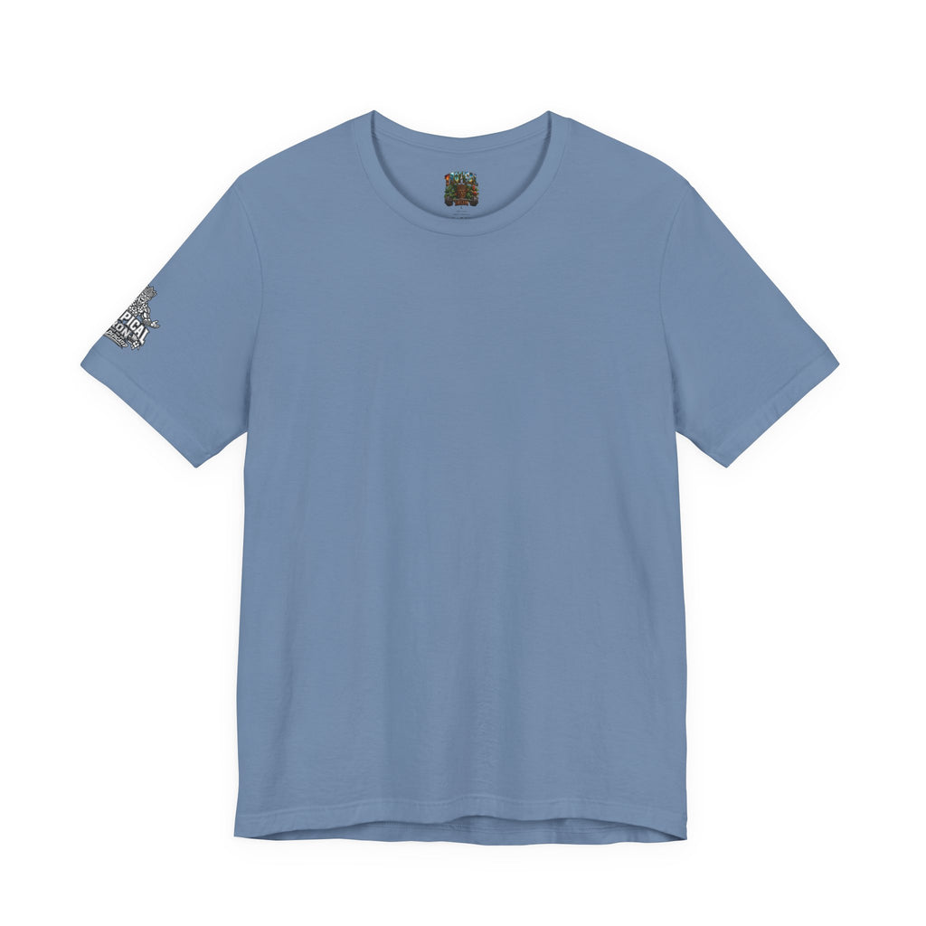Tropical Iron outdoor gym tee