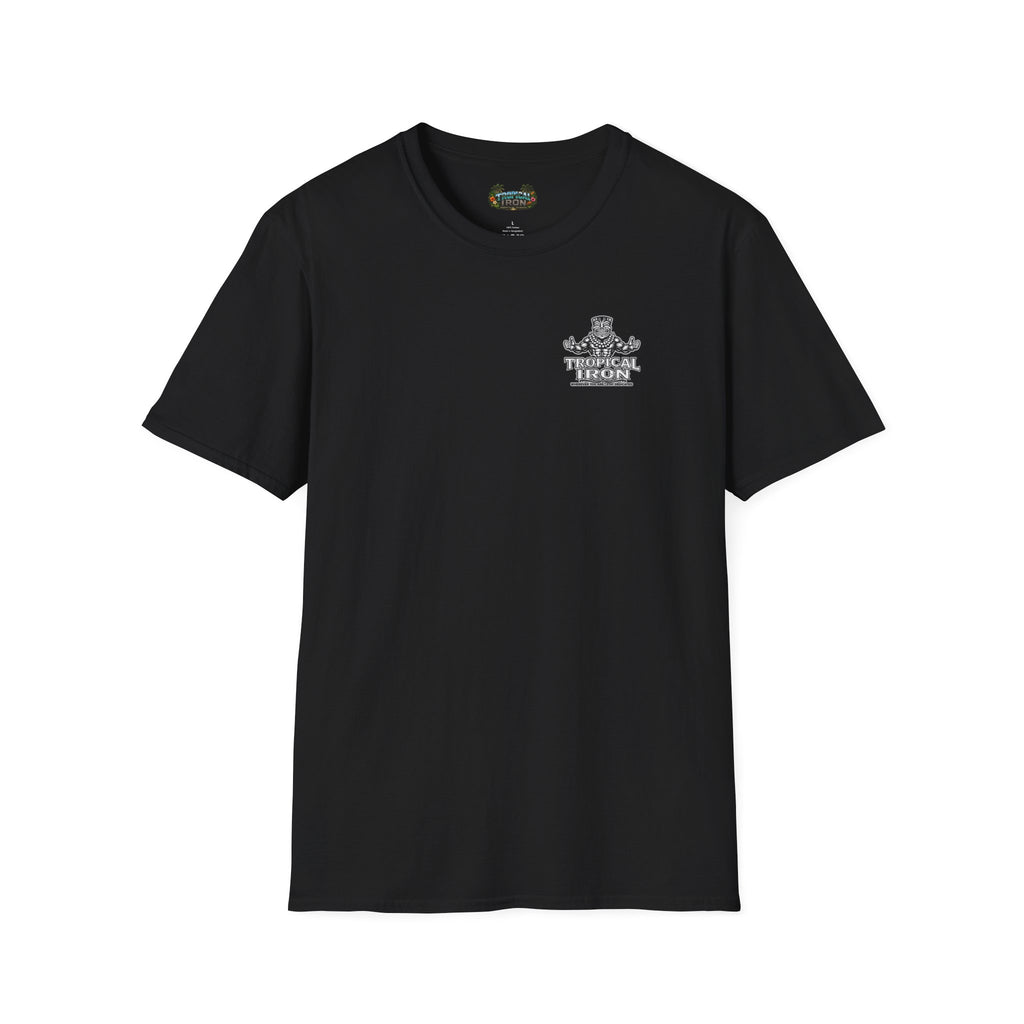 Tropical Le Bon Graphic Tee — Vintage Island Logo T-Shirt