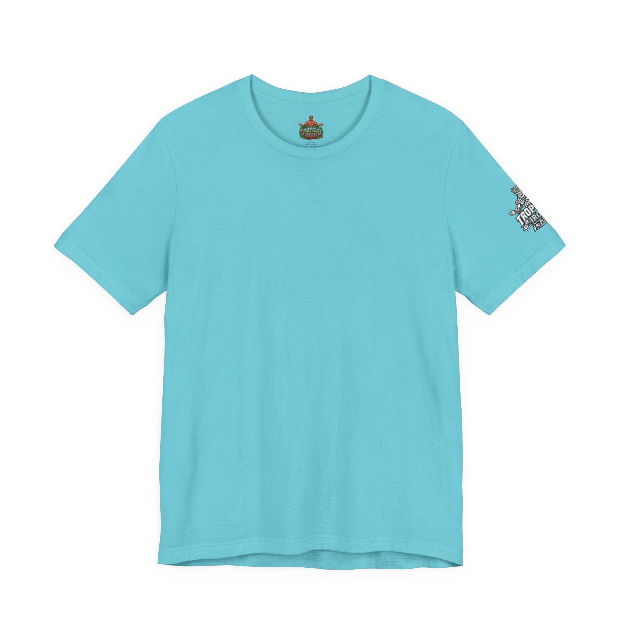 Tiki Guardian Tee — 'Protect the Island' Tropical Graphic T-Shirt