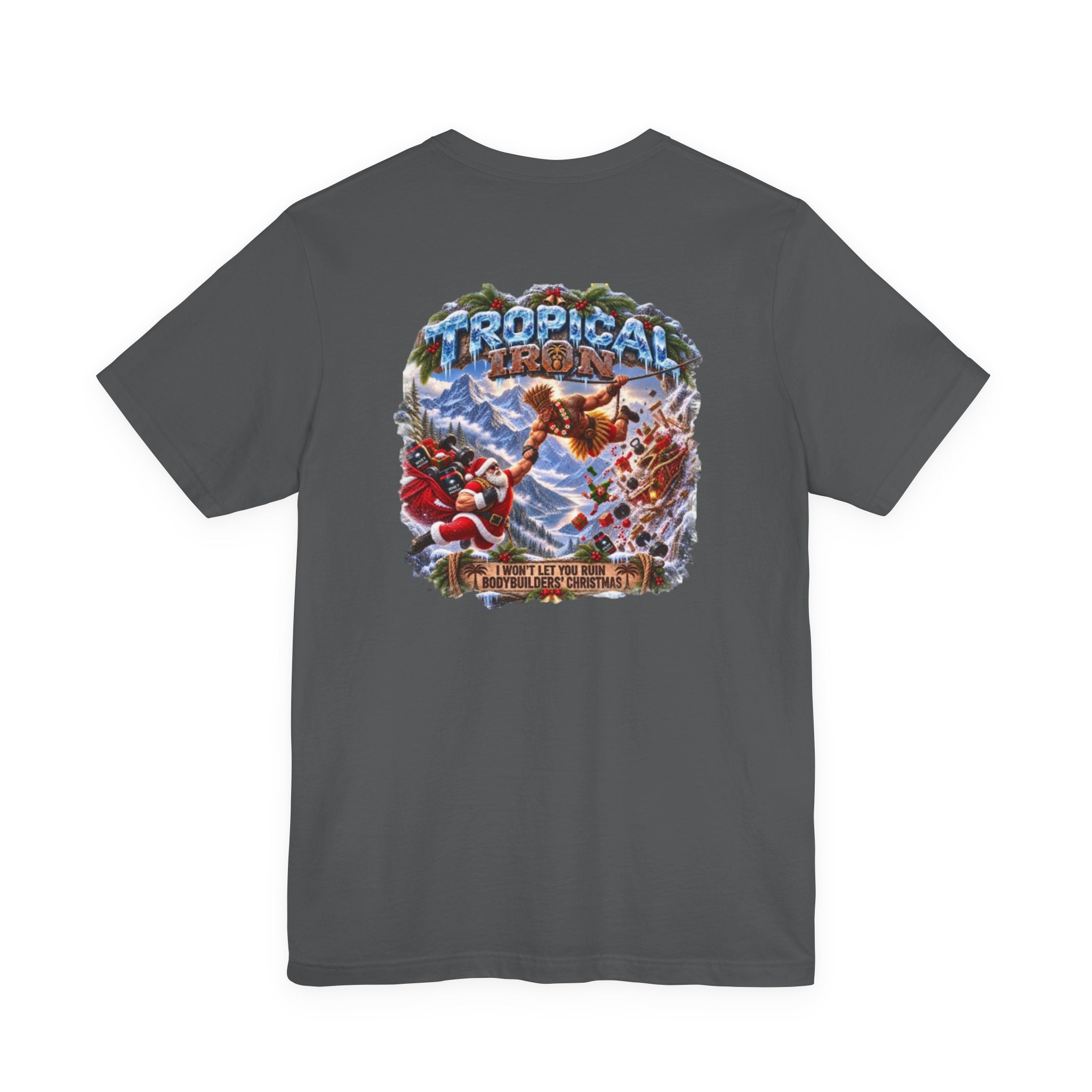 Saving Christmas— 'Tropical Island' Beach & Surf Vintage-Style T-Shirt