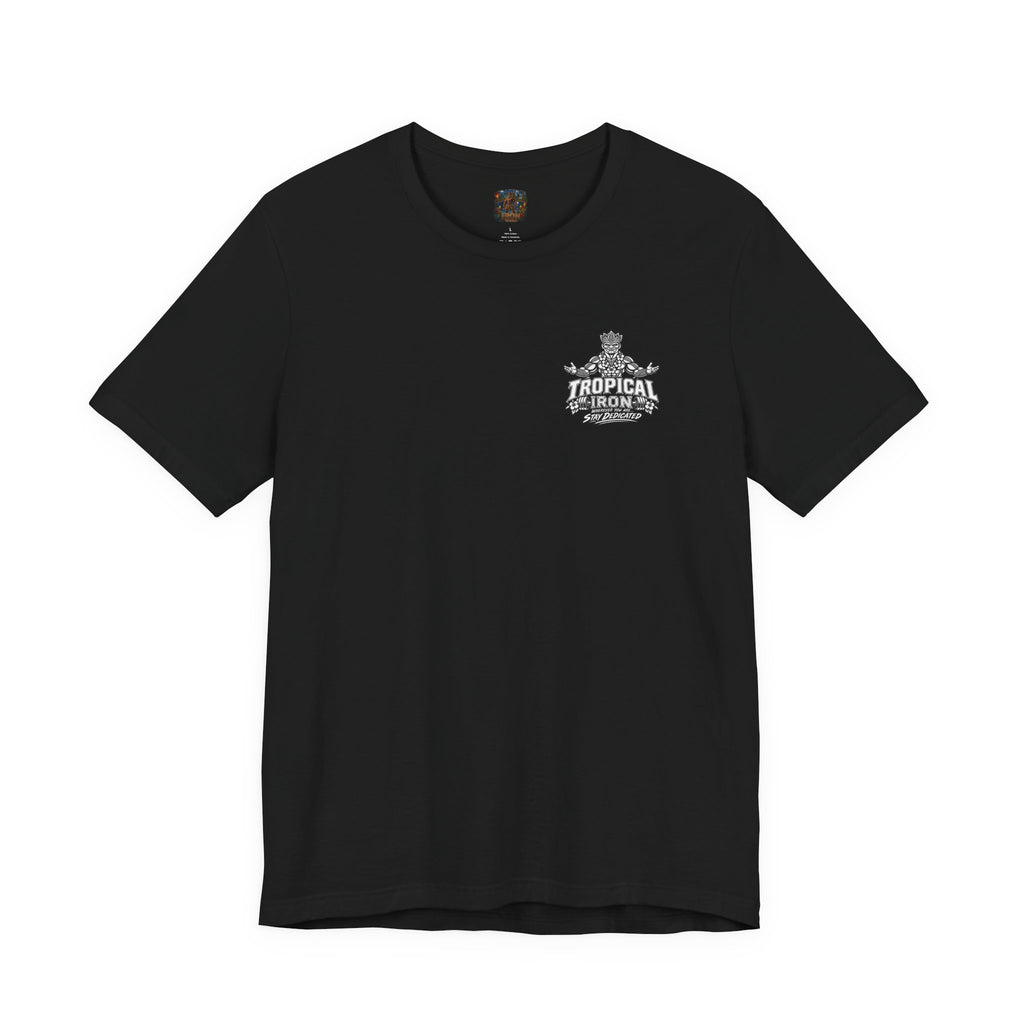 Tropical Aloha T-Shirt — 'Tropical Irony' Vintage Tiki Graphic Tee