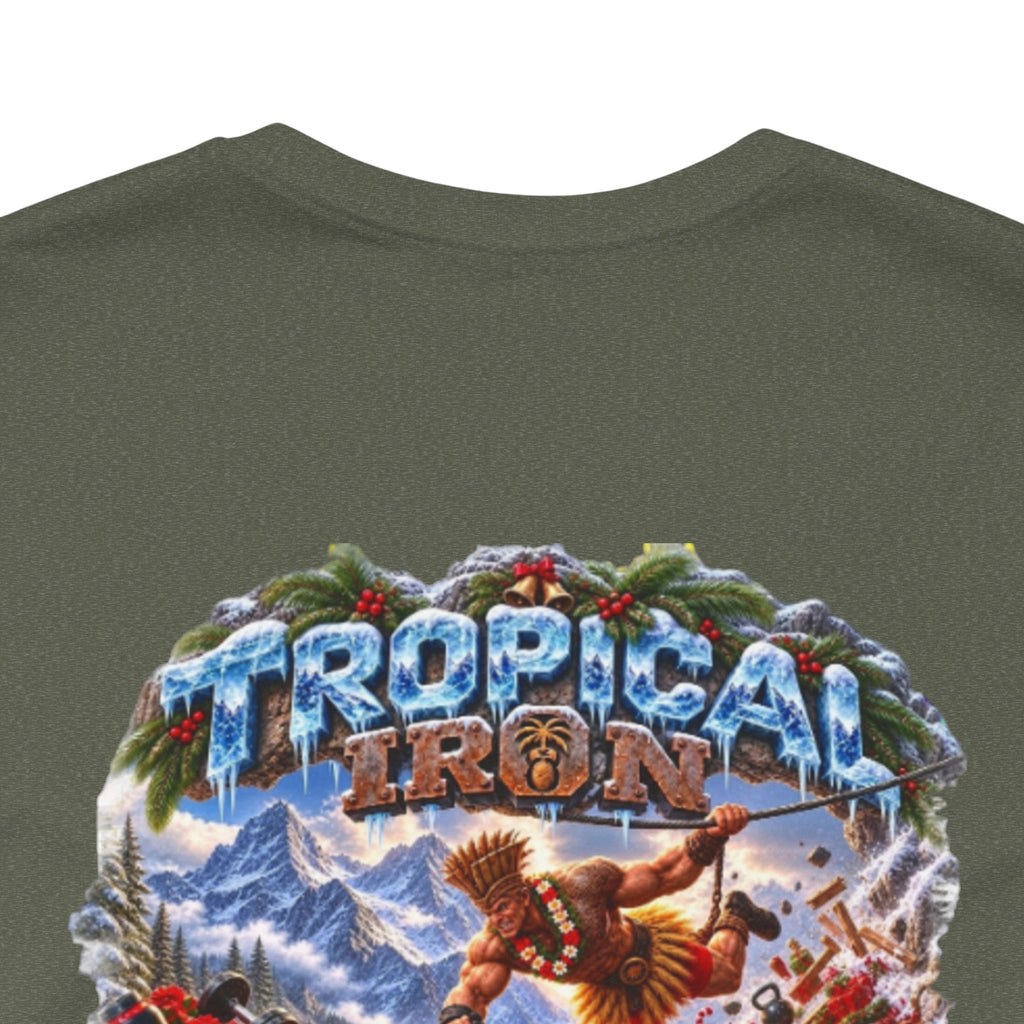 Saving Christmas— 'Tropical Island' Beach & Surf Vintage-Style T-Shirt