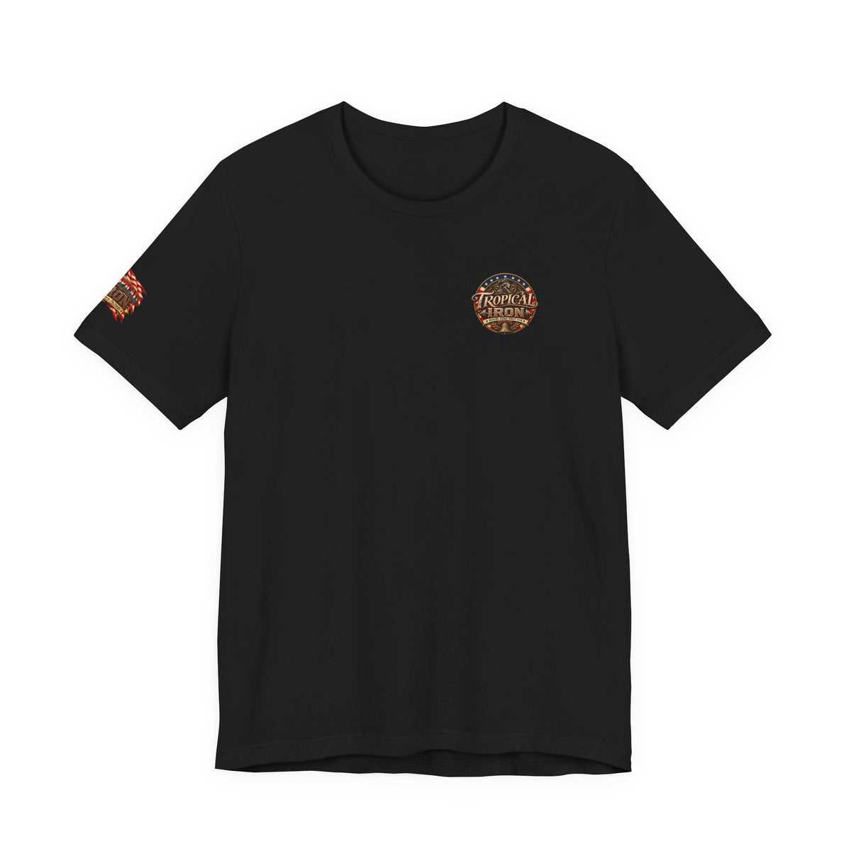 Minutemen 'Never Skip Leg Day' Tee - Patriotic Revolution 1776 Back Print