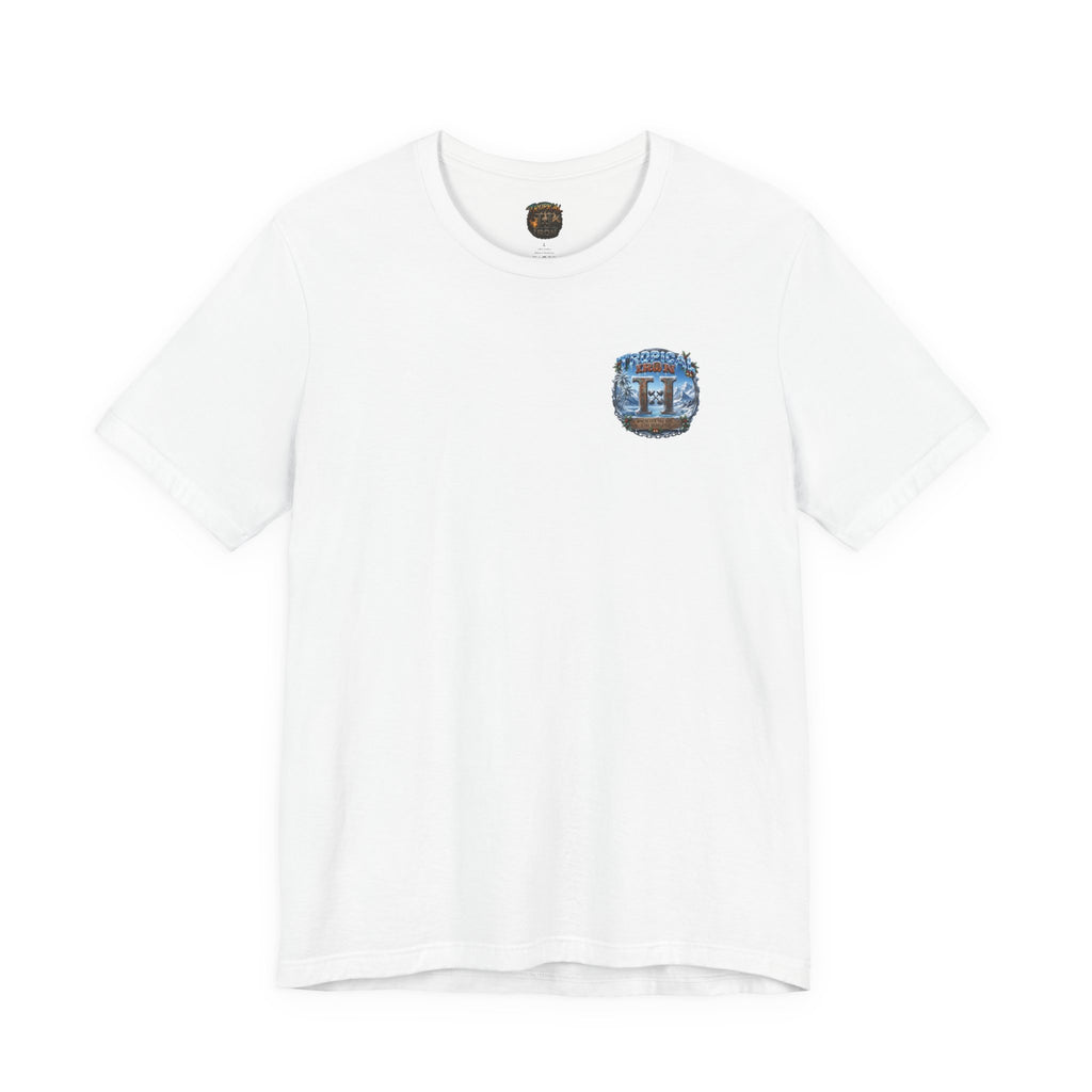 Saving Christmas— 'Tropical Island' Beach & Surf Vintage-Style T-Shirt