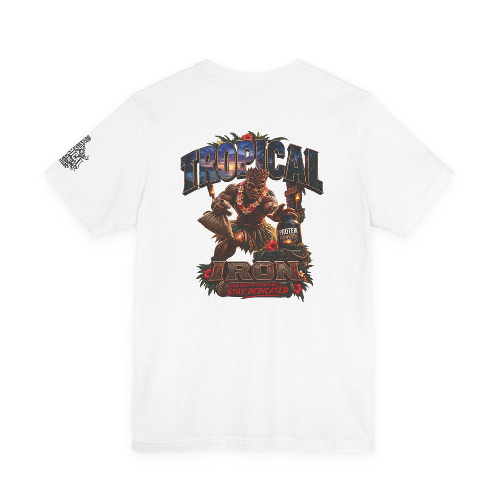 Tropical Tiki Warrior Graphic Tee — Protein Snatch