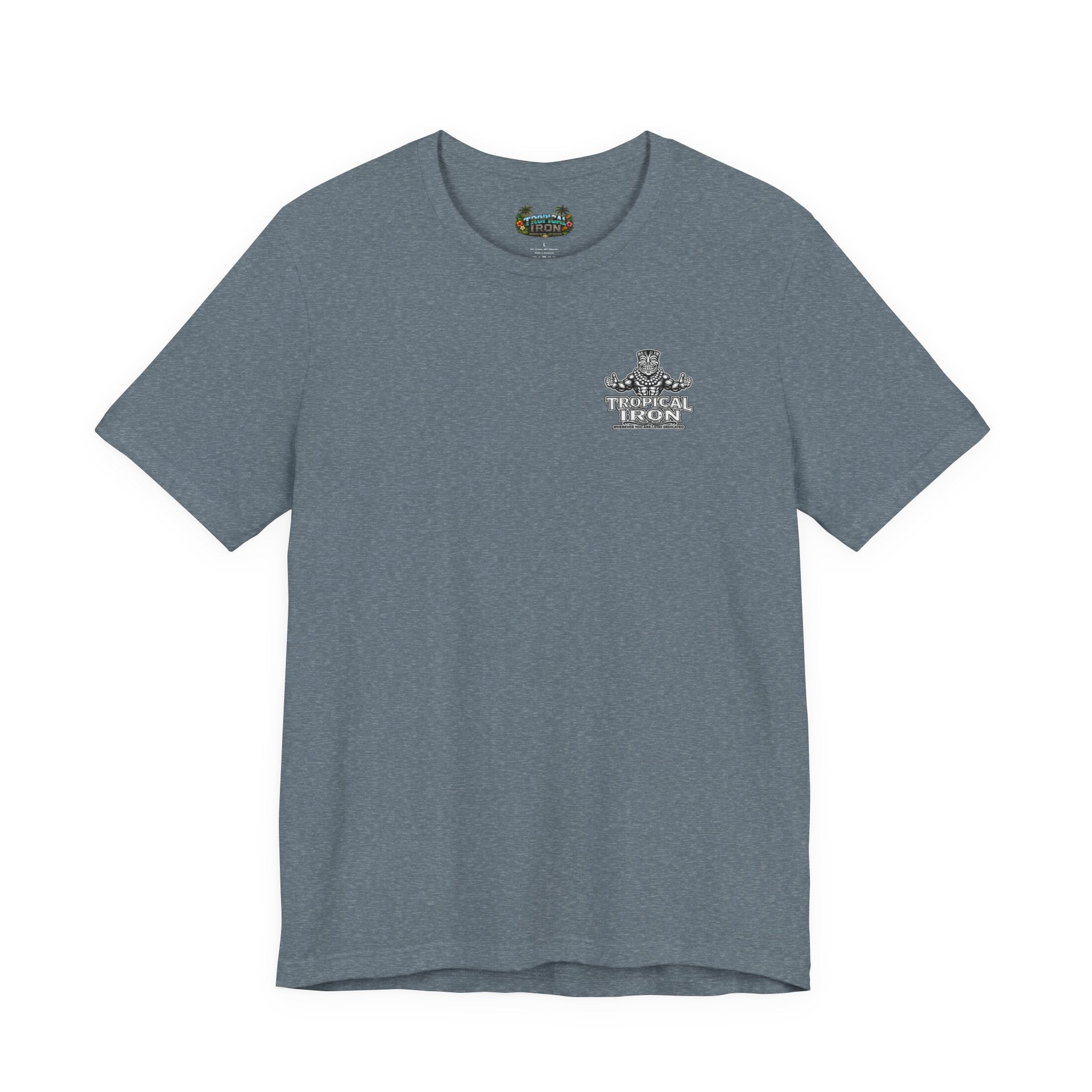 T-Shirt — Tropical "IRON" Vintage  Graphic