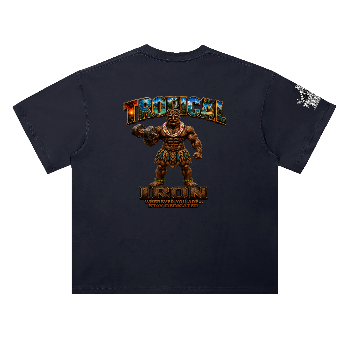 Heavyweight Drop Shoulder Cotton T-Shirt