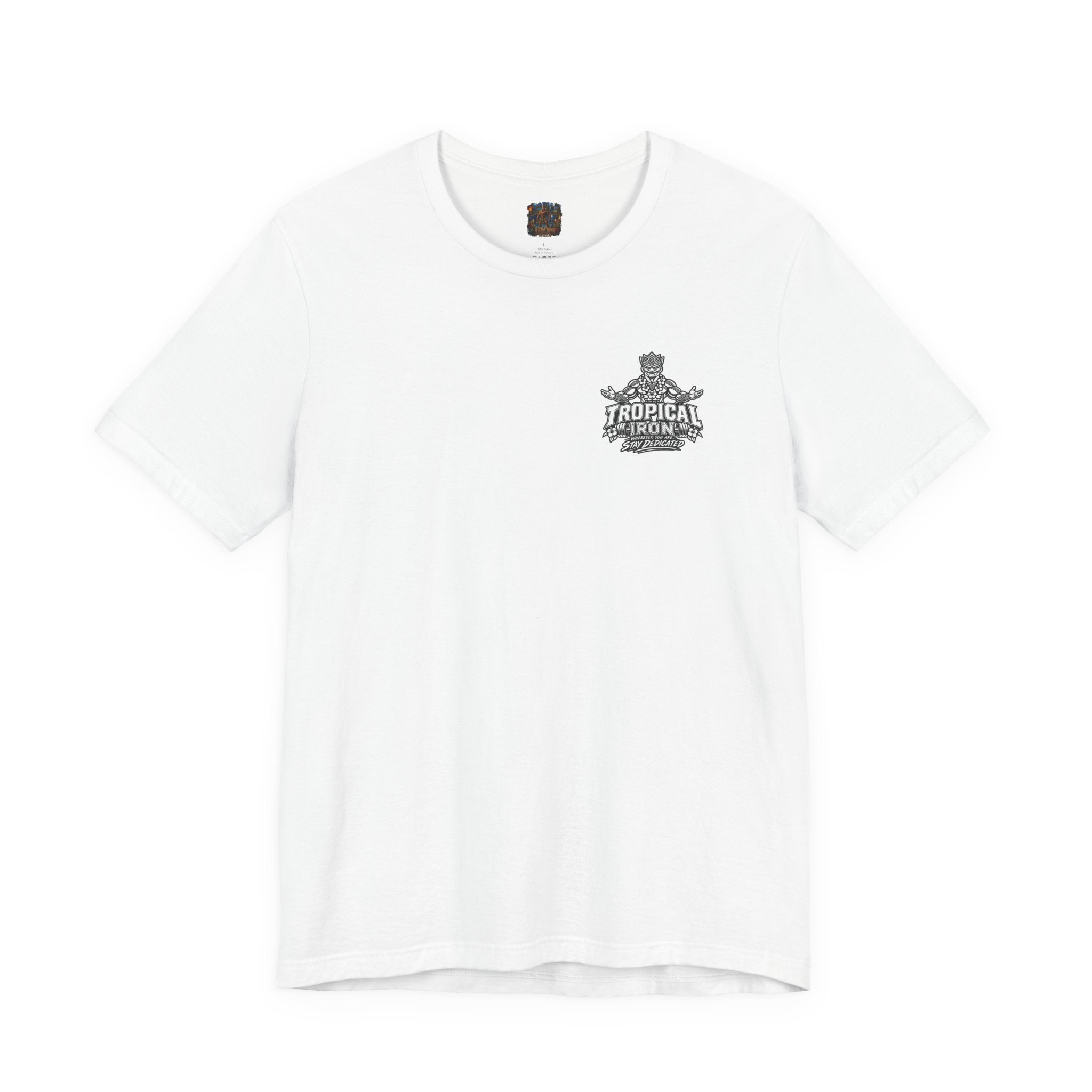 Tropical Aloha T-Shirt — 'Tropical Irony' Vintage Tiki Graphic Tee