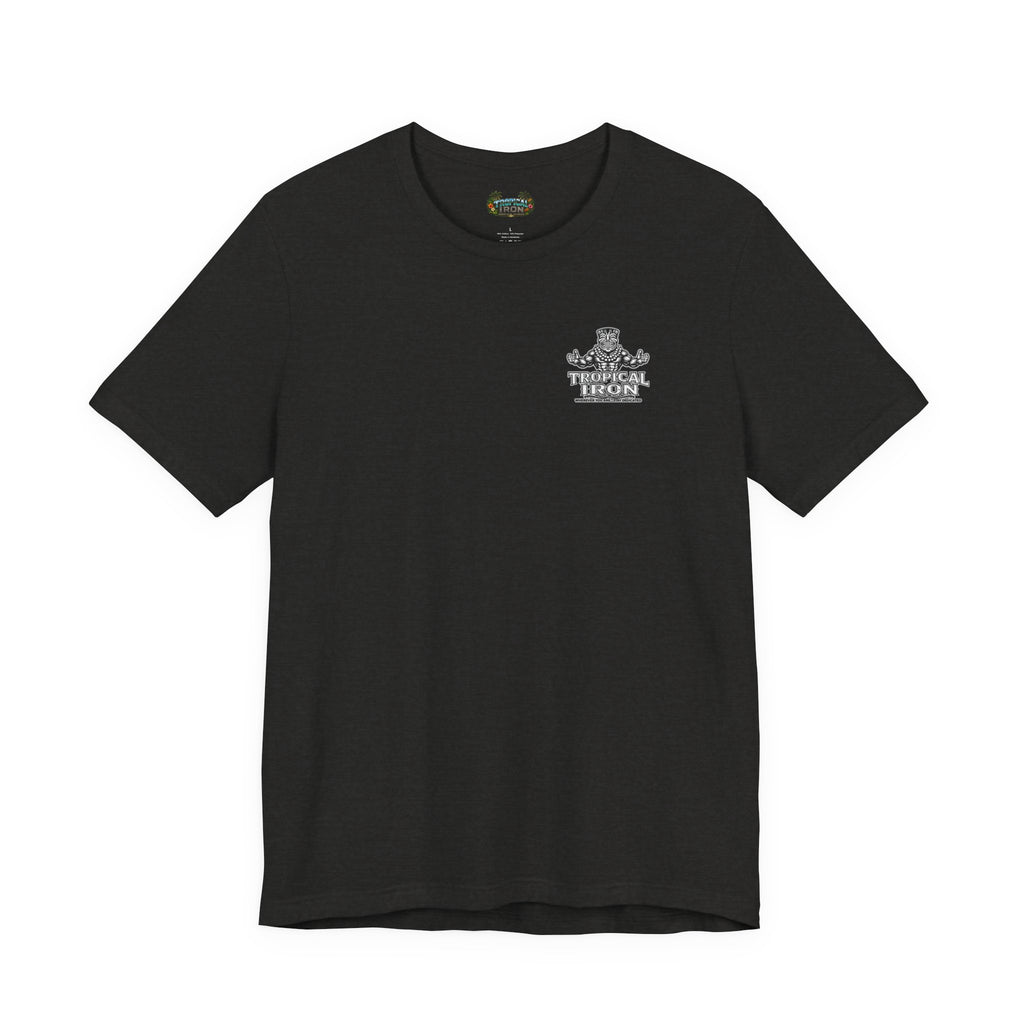 T-Shirt — Tropical Iron  Welcome To The Gun Show Gym Tee