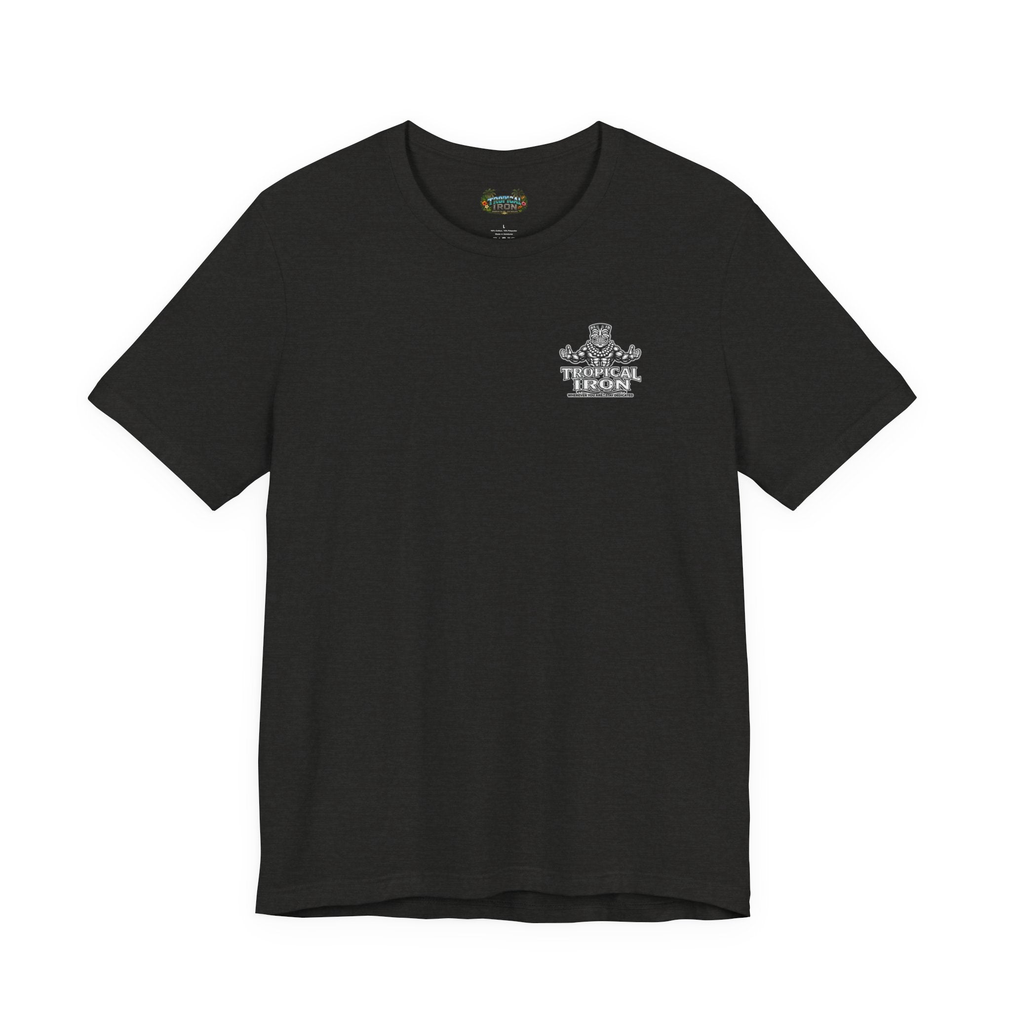 T-Shirt — Tropical Iron  Welcome To The Gun Show Gym Tee