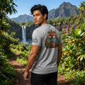 Tiki Guardian Tee — 'Protect the Island' Tropical Graphic T-Shirt