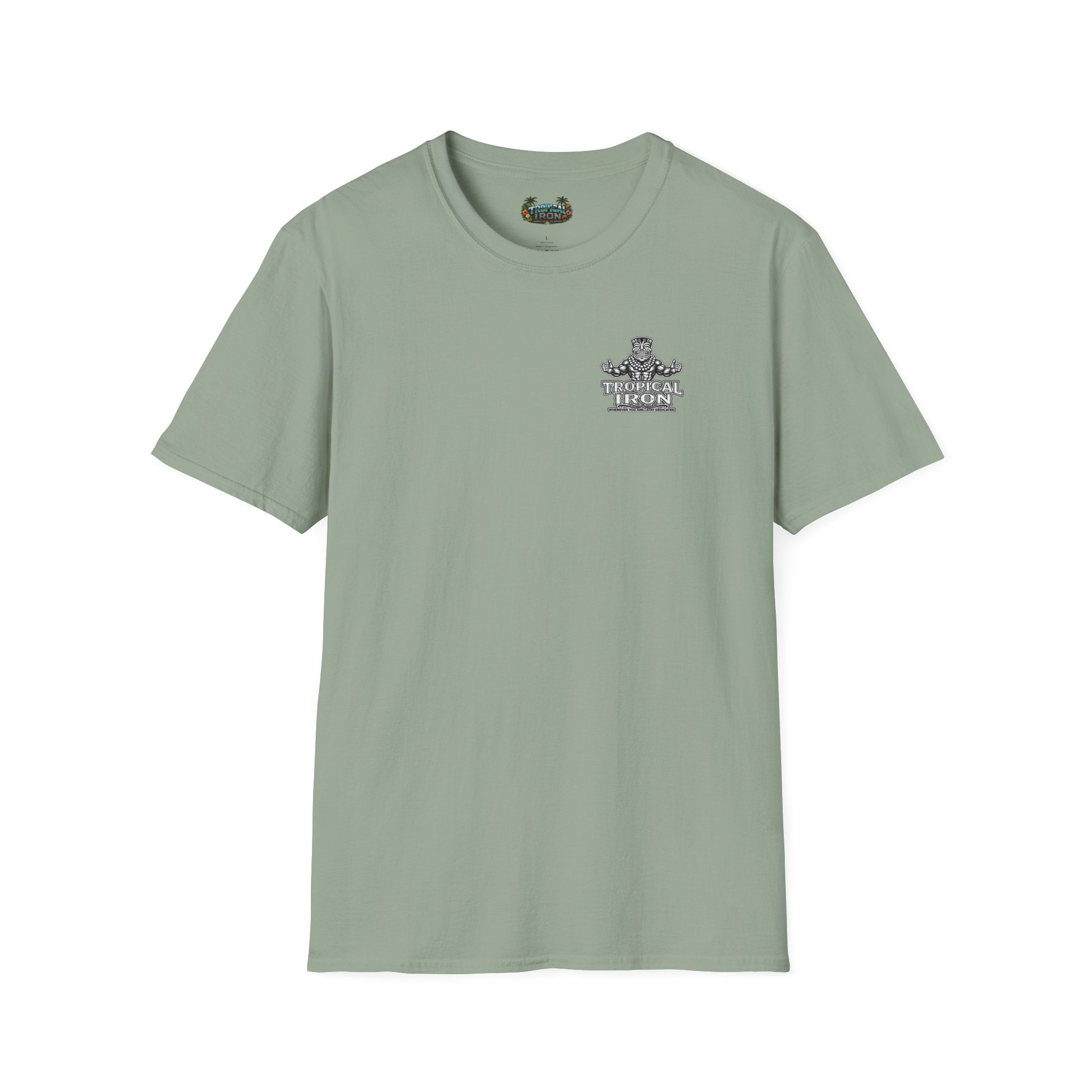 Tropical Le Bon Graphic Tee — Vintage Island Logo T-Shirt