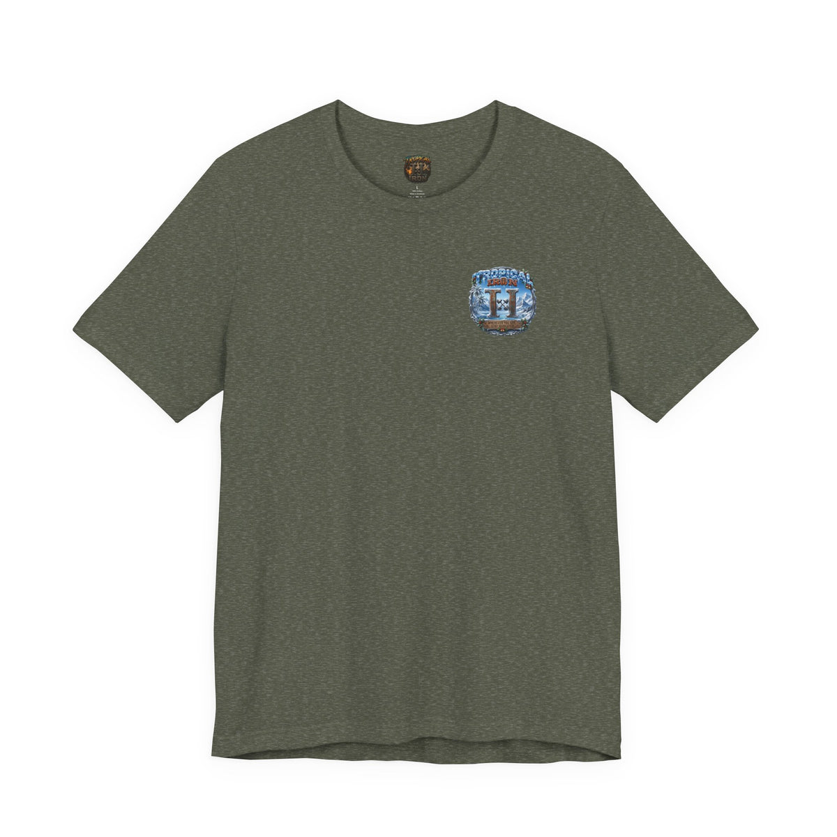 Saving Christmas— 'Tropical Island' Beach & Surf Vintage-Style T-Shirt