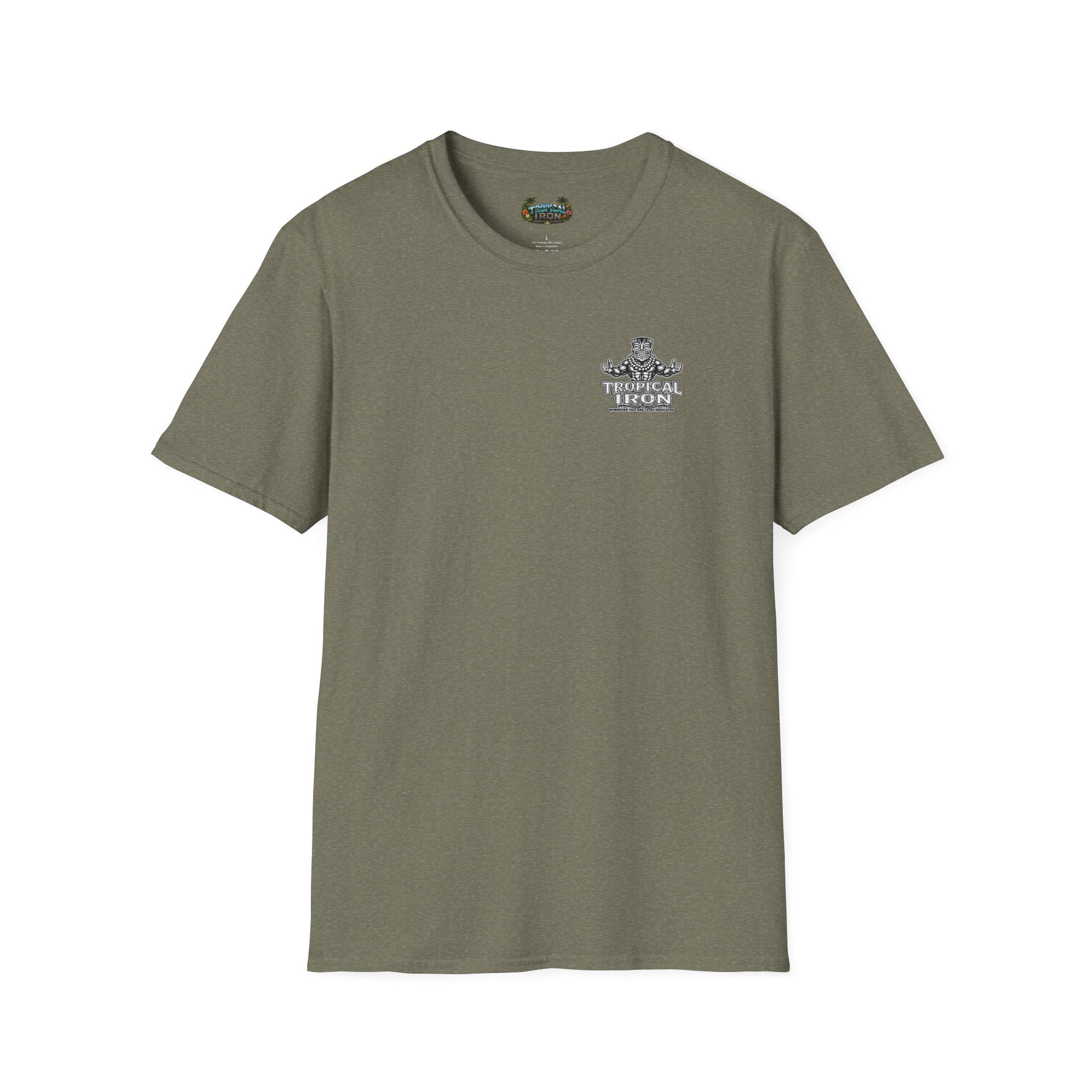 Tropical Le Bon Graphic Tee — Vintage Island Logo T-Shirt