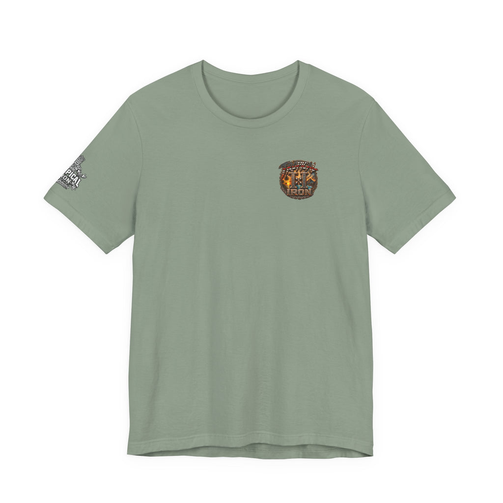 Tropical Iron Thin Red Line — 'Fire Fighter  Short Sleeve Shirt