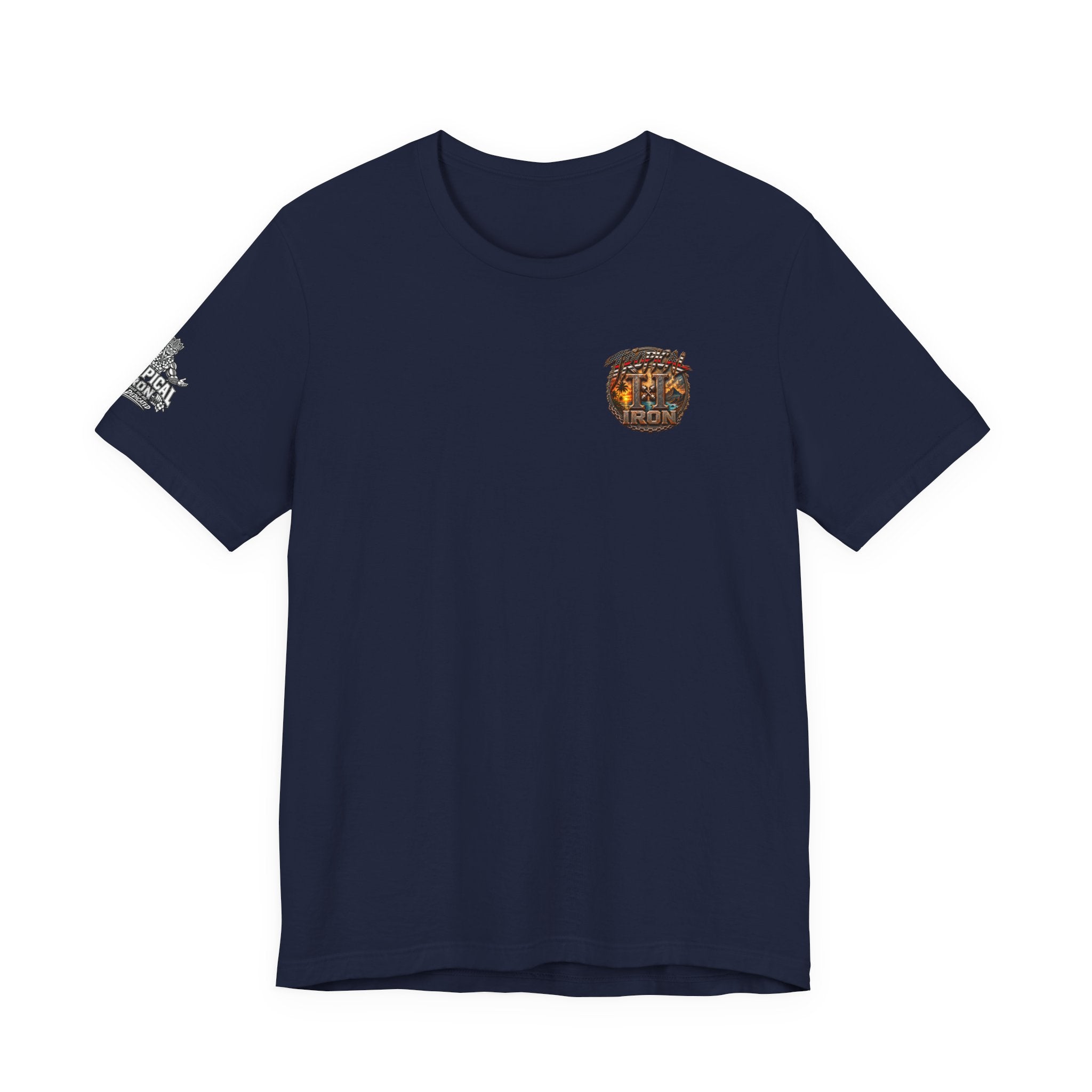 Tropical Iron Thin Red Line — 'Fire Fighter  Short Sleeve Shirt