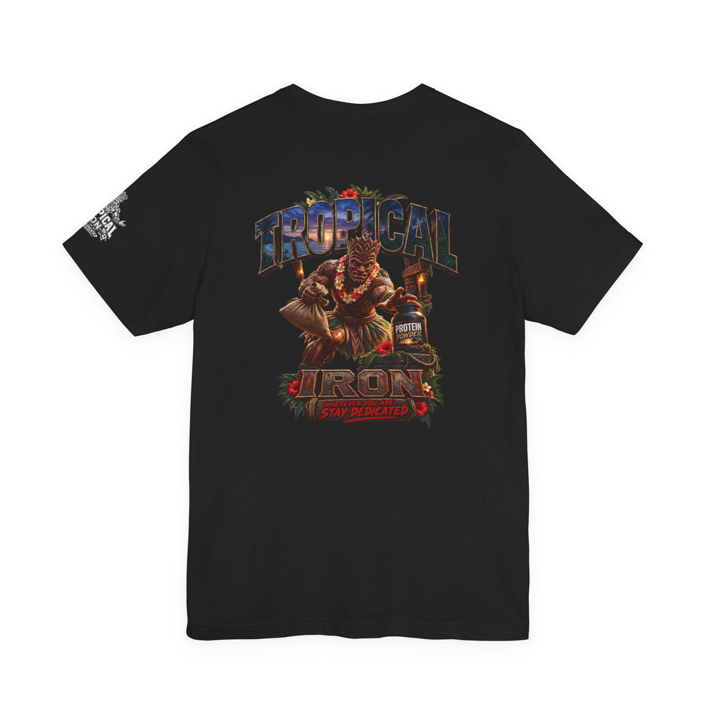 Tropical Tiki Warrior Graphic Tee — Protein Snatch