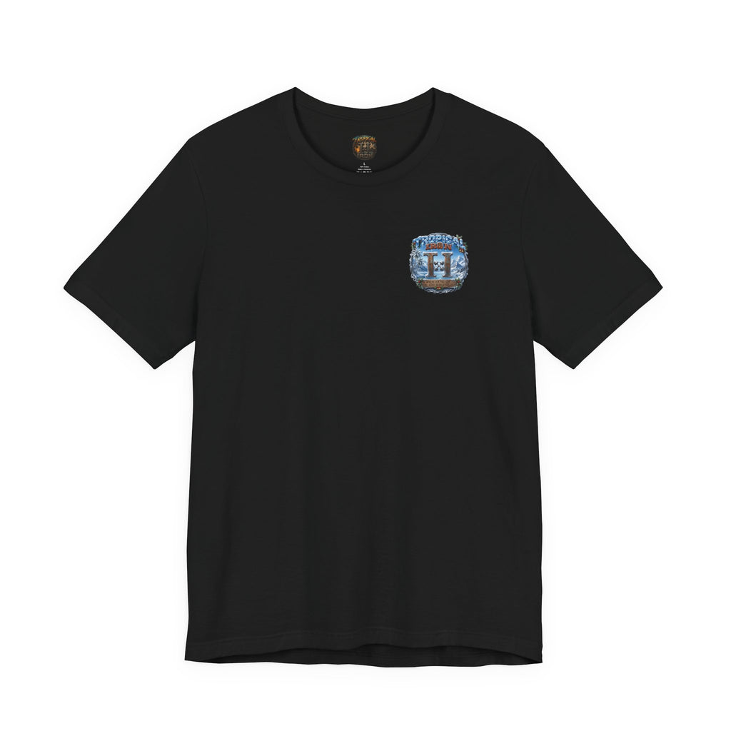 Saving Christmas— 'Tropical Island' Beach & Surf Vintage-Style T-Shirt