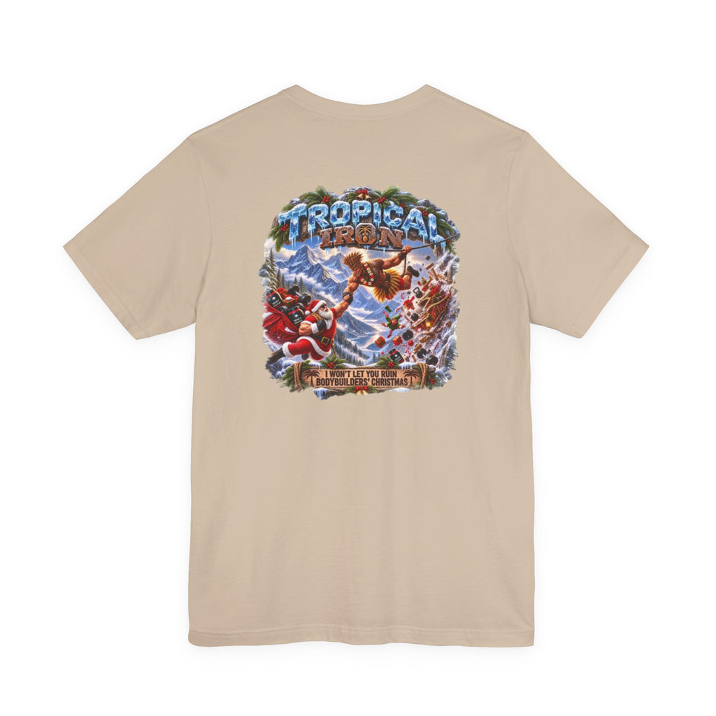 Saving Christmas— 'Tropical Island' Beach & Surf Vintage-Style T-Shirt