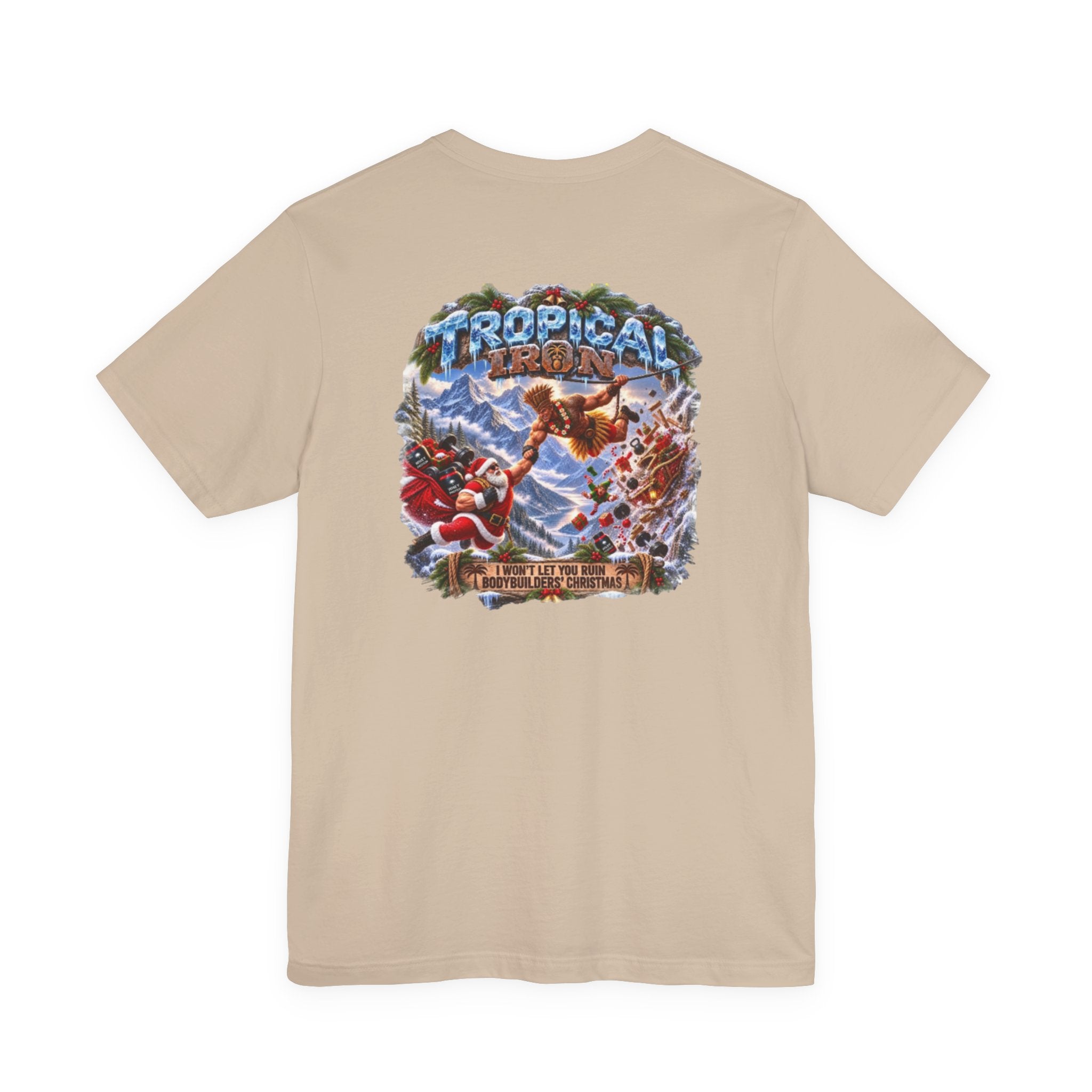 Saving Christmas— 'Tropical Island' Beach & Surf Vintage-Style T-Shirt