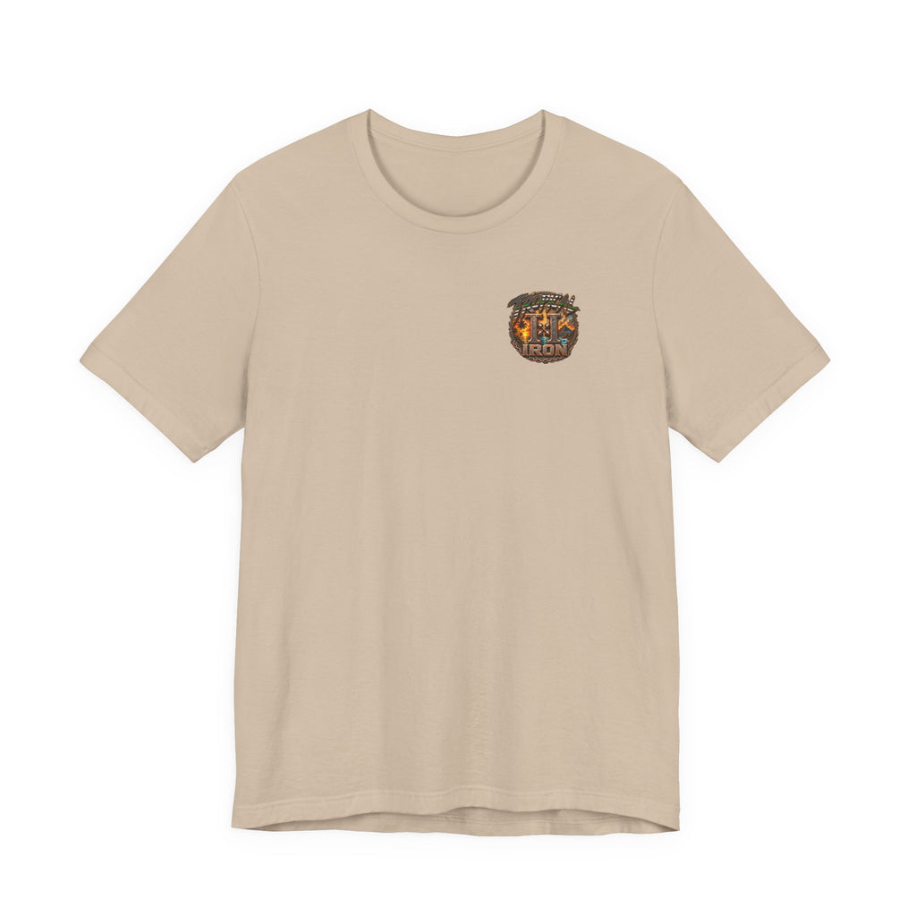Tropical Strength Gym Tee — "Stay Dedicated" T-Shirt