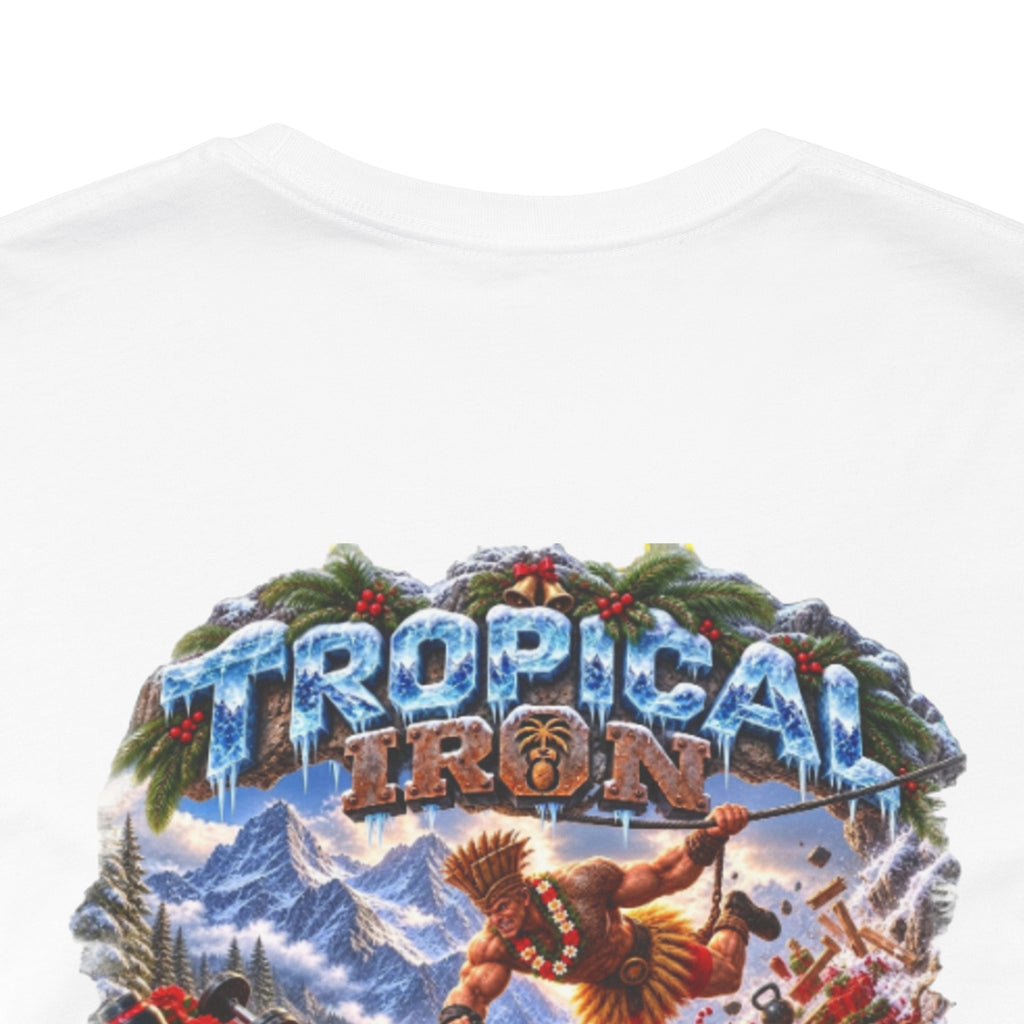 Saving Christmas— 'Tropical Island' Beach & Surf Vintage-Style T-Shirt