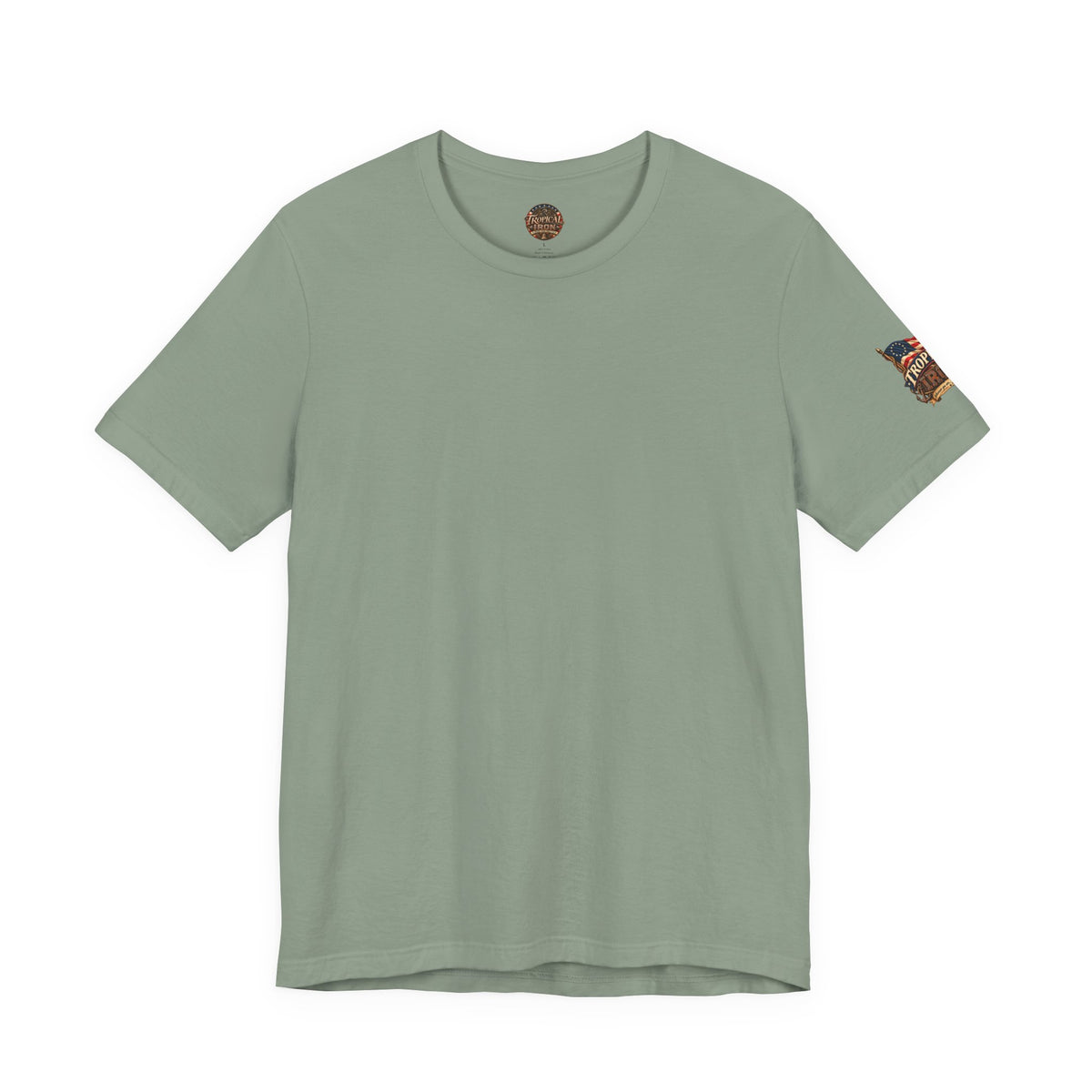 Tropical Night Concert T‑Shirt — "Midnight Cardio the british are coming so is leg day"