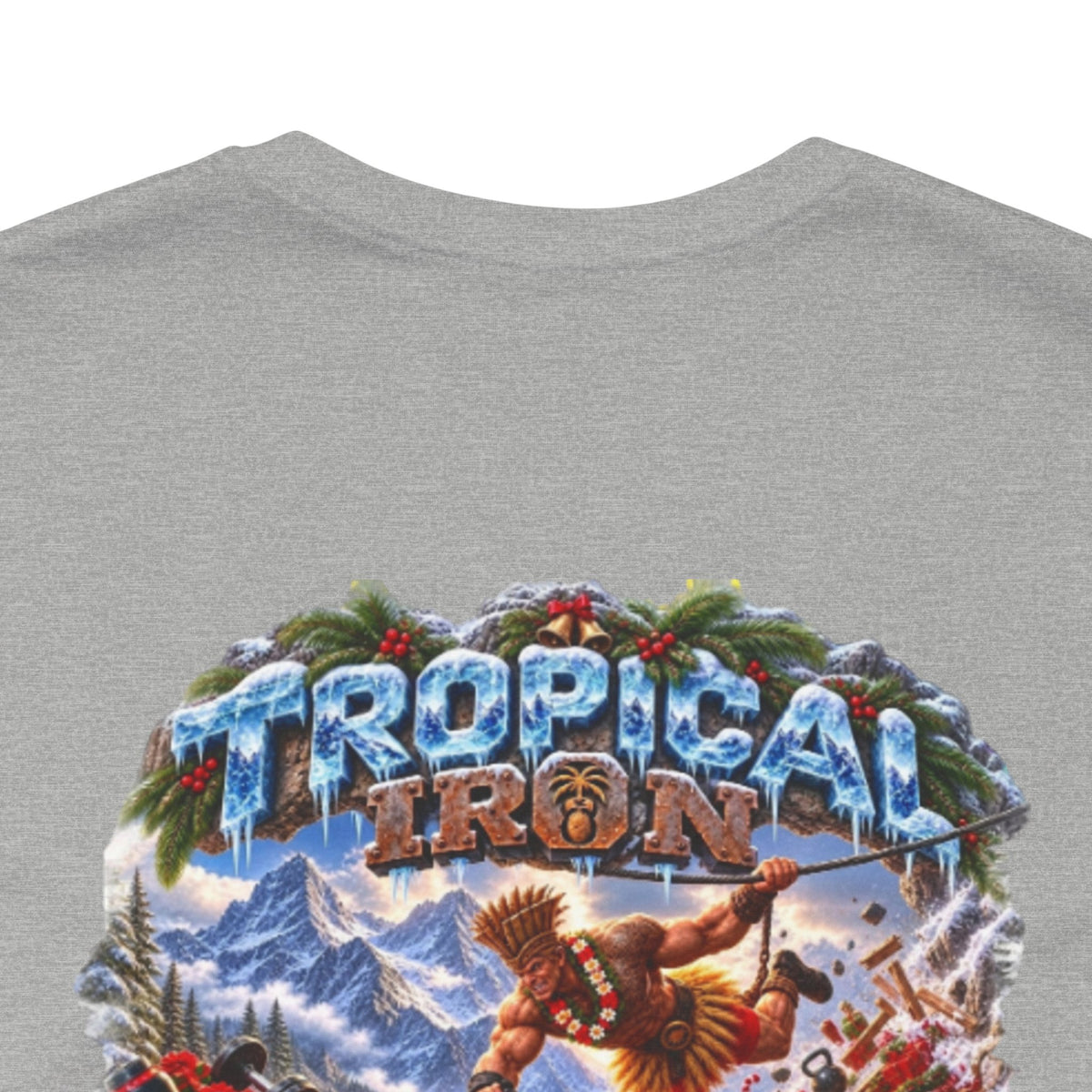 Saving Christmas— 'Tropical Island' Beach & Surf Vintage-Style T-Shirt