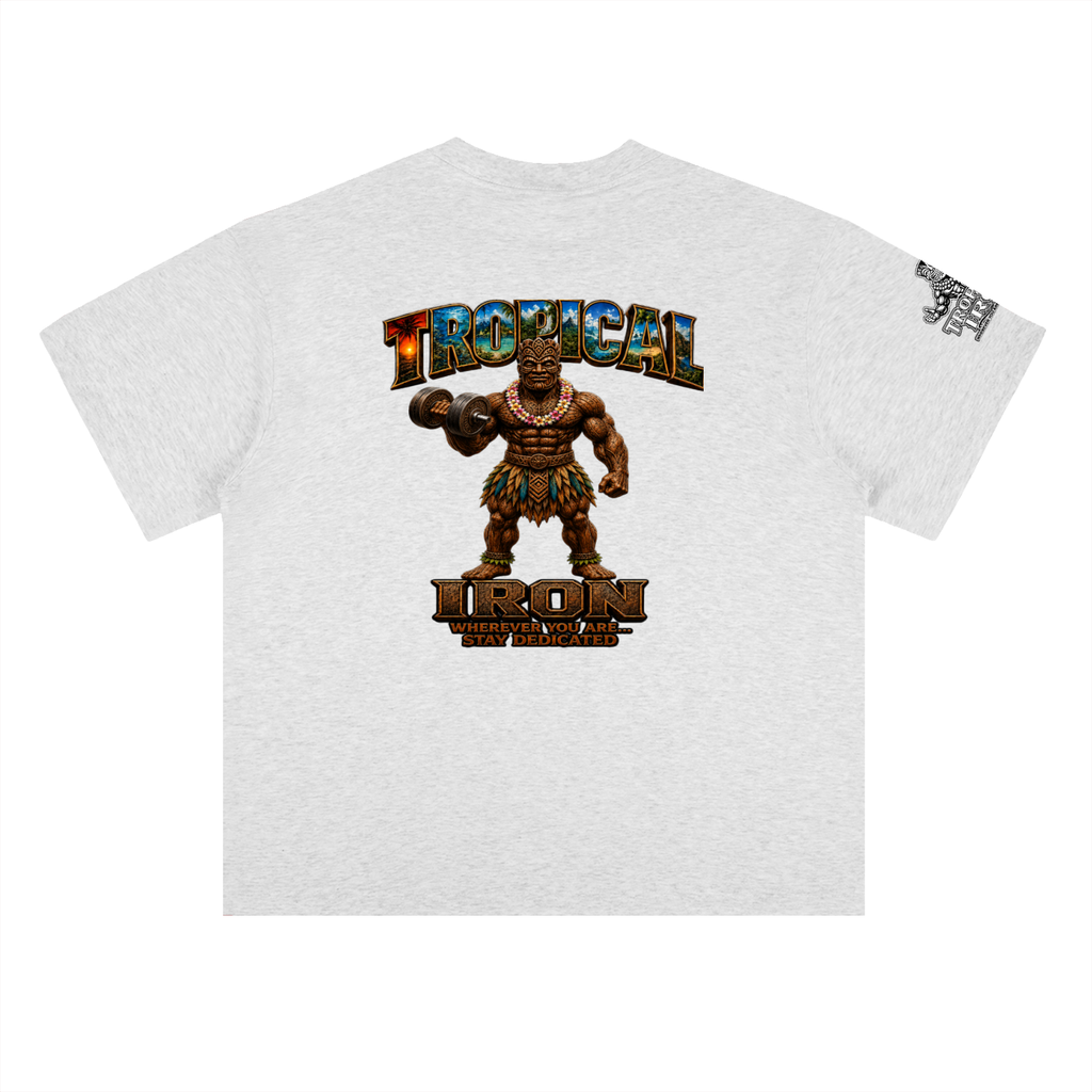 Heavyweight Drop Shoulder Cotton T-Shirt