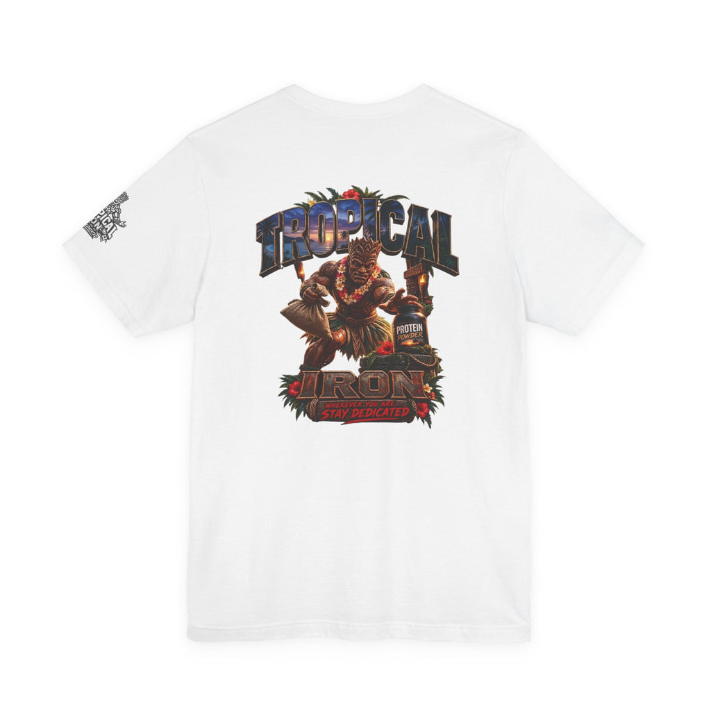 Tropical Tiki Warrior Graphic Tee — Protein Snatch