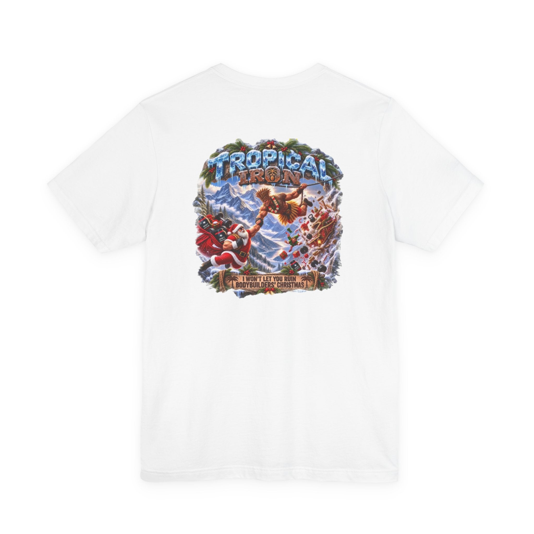 Saving Christmas— 'Tropical Island' Beach & Surf Vintage-Style T-Shirt