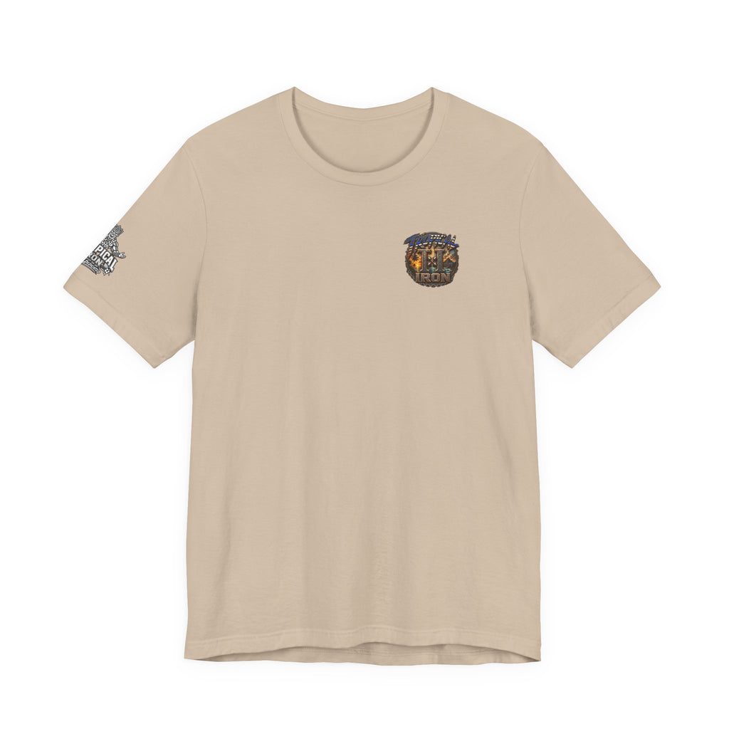 Tropical Iron  Thin Blue Line— Blue line Shirt